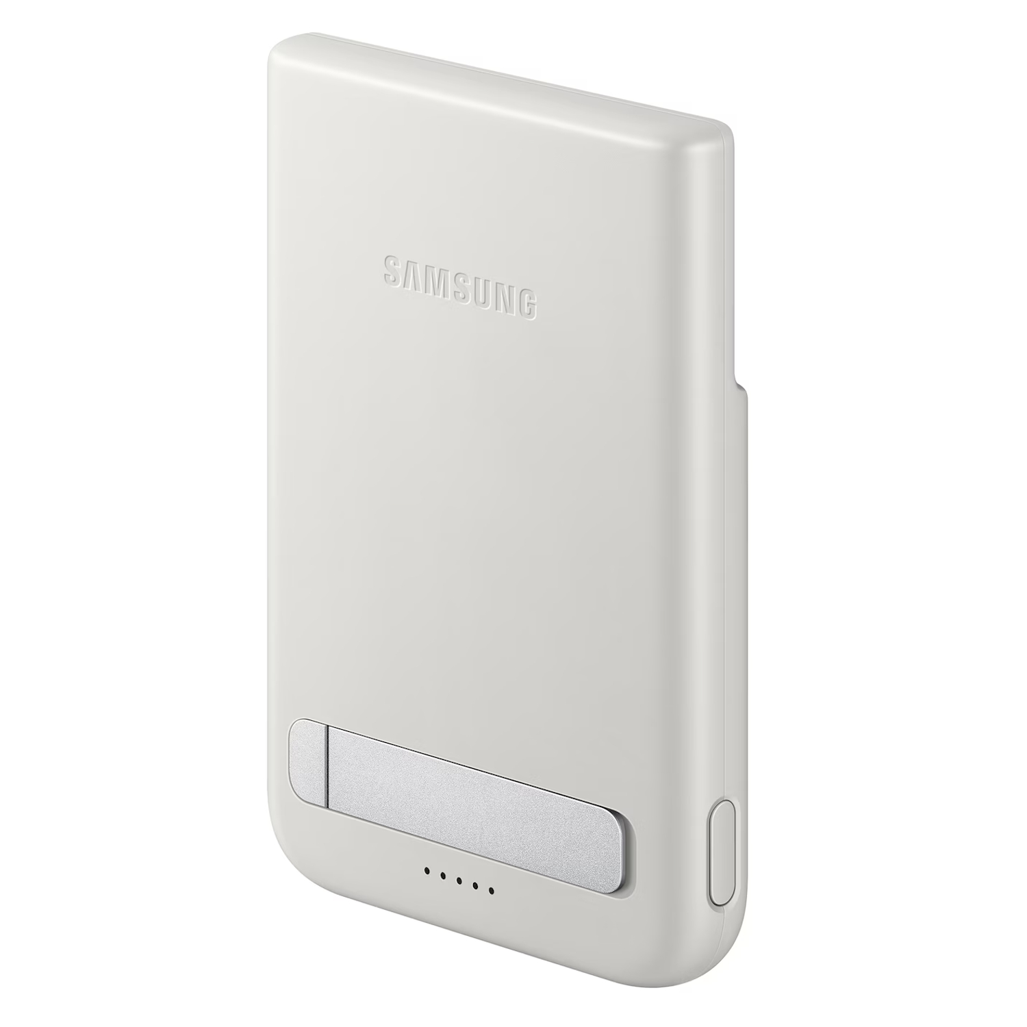 Incarcator portabil universal Samsung 5.000 mAh Magnetic Wireless Battery Pack, Gri - imagine 3