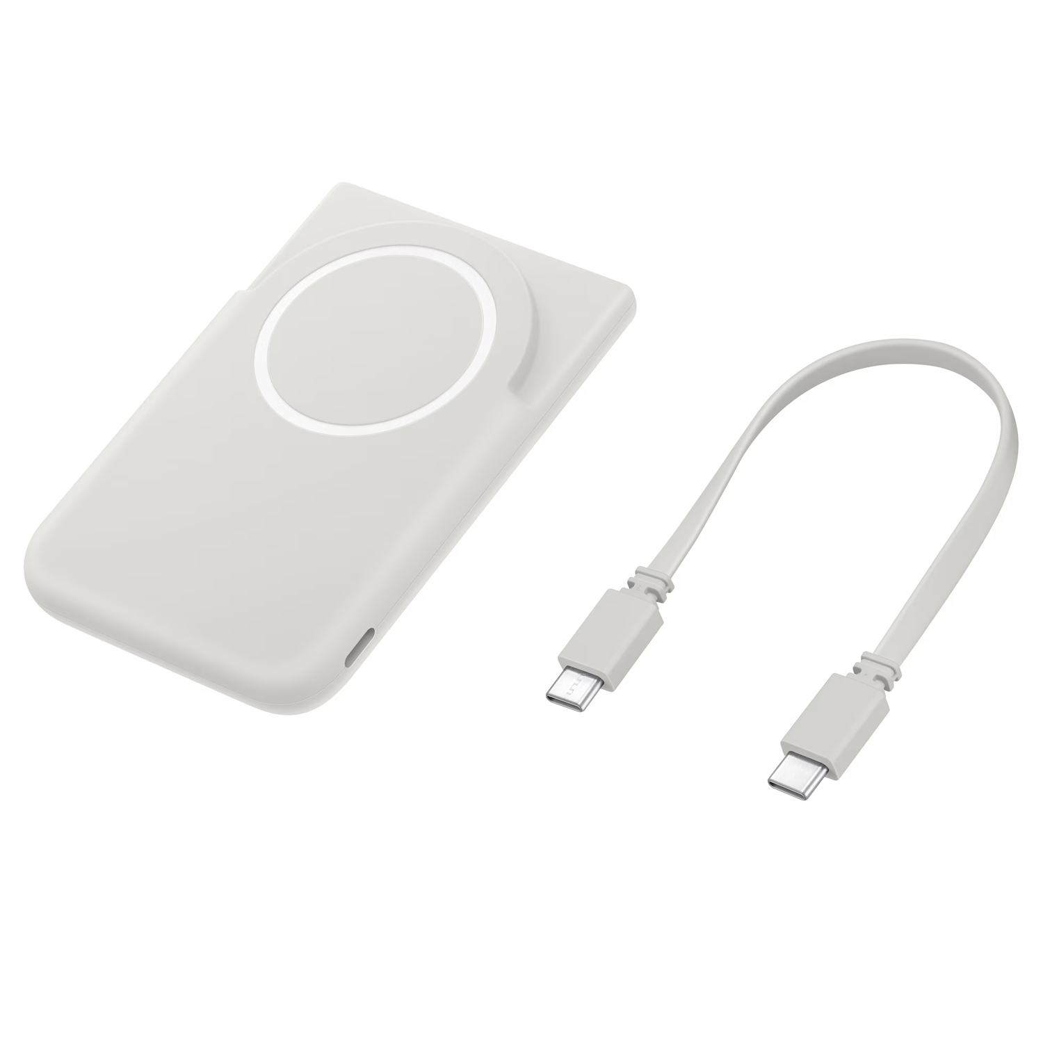 Incarcator portabil universal Samsung 5.000 mAh Magnetic Wireless Battery Pack, Gri