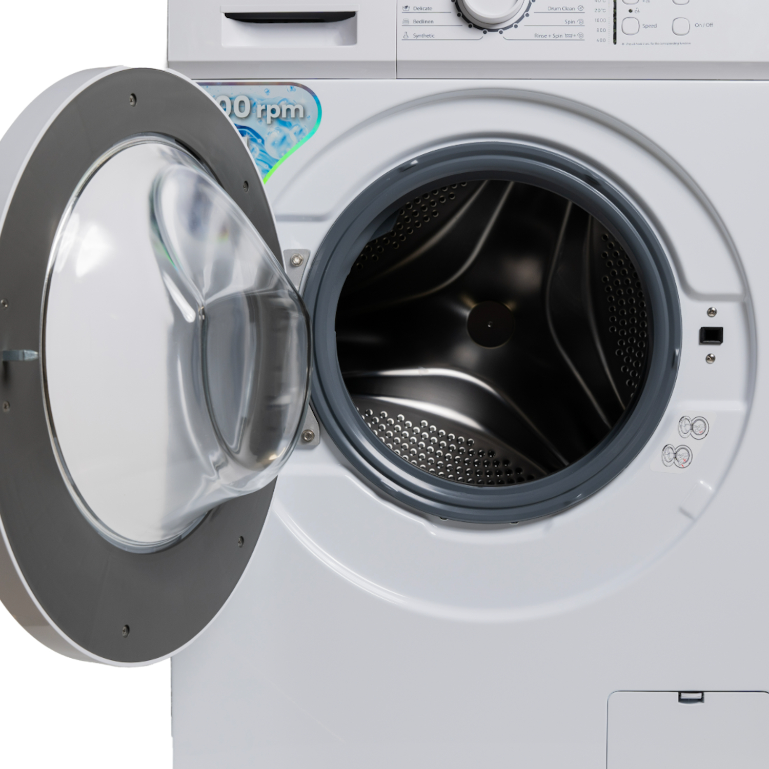 Masina de spalat rufe VIVAX WFL-100616CDSI, 6kg, 1000 RPM, Motor Inverter, Clasa A, 16 Programe, Alb - imagine 7