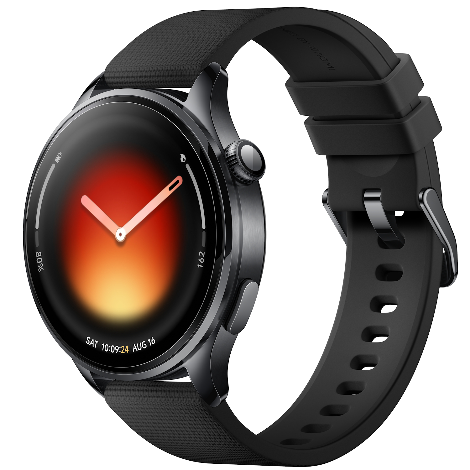 Smartwatch Xiaomi Watch 5 Black, Bluetooth, Fluoroelastomer Band - Black