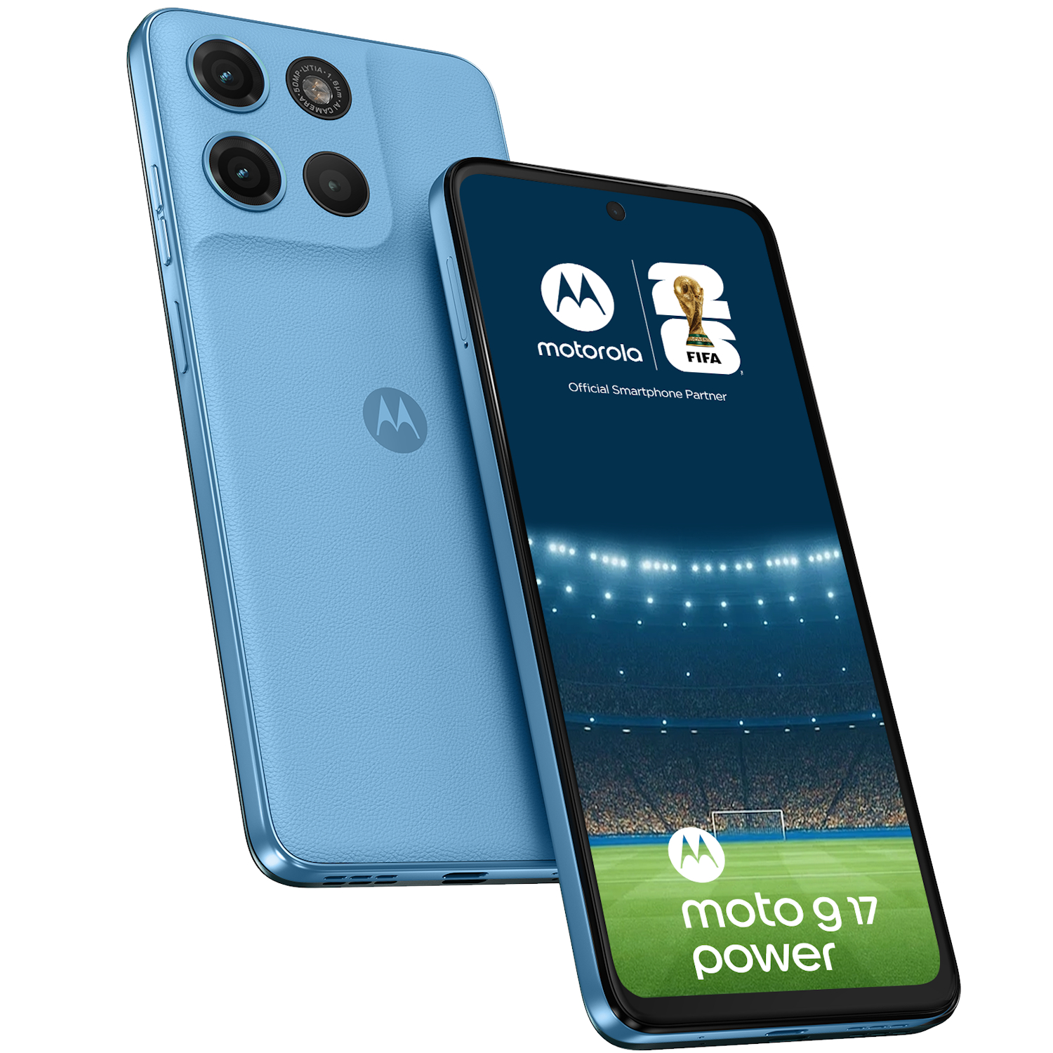 Telefon mobil moto g17 Power, Octa Core 2.0 GHz, 256 GB + 8 GB RAM, Alaskan Blue