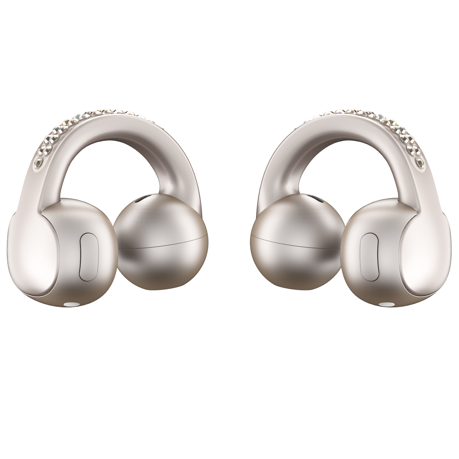 Casti Bluetooth Stereo motorola MOTO Buds Loop, True Wireless, Sound by Bose, tip “In-Ear”, French Oak, Swarovski Edition - imagine 2