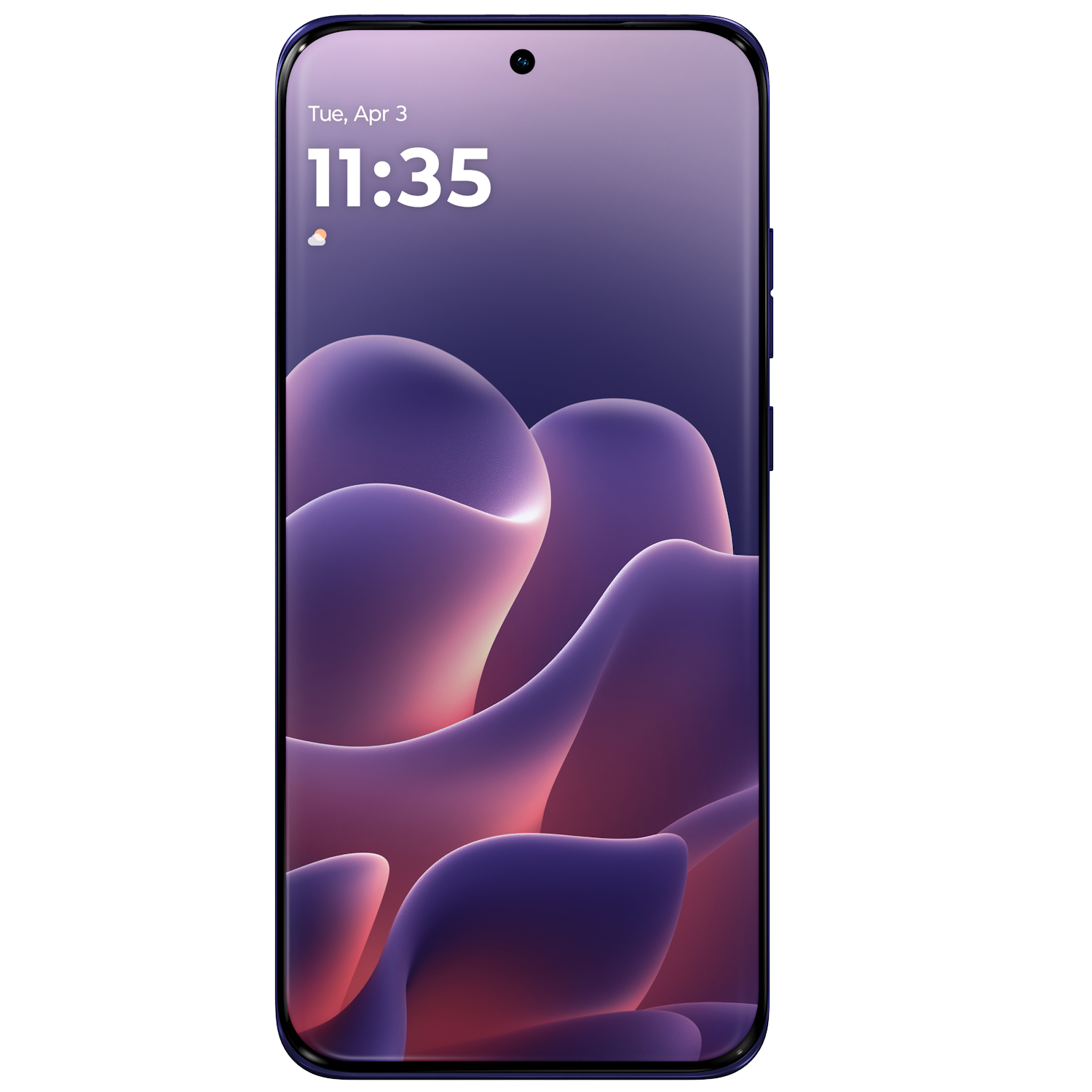 Telefon mobil Dual SIM Motorola edge 70 fusion, 5G, Octa Core 2.5 GHz, 256 GB + 8 GB RAM, 5200 mAh, PANTONE Orient Blue - imagine 4