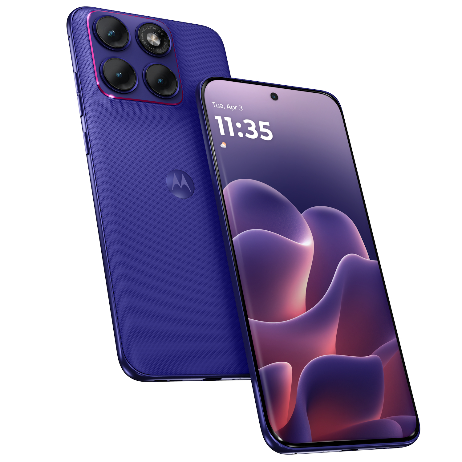 Telefon mobil Dual SIM Motorola edge 70 fusion, 5G, Octa Core 2.5 GHz, 256 GB + 8 GB RAM, 5200 mAh, PANTONE Orient Blue - imagine 11