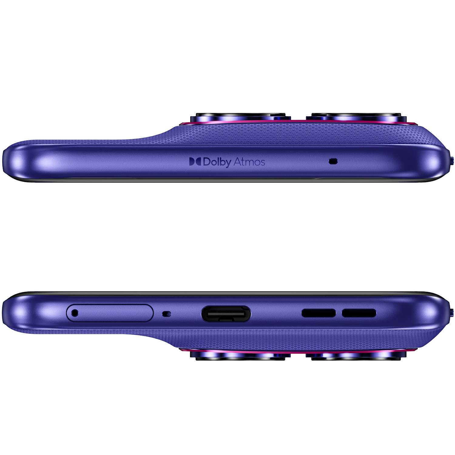 Telefon mobil Dual SIM Motorola edge 70 fusion, 5G, Octa Core 2.5 GHz, 256 GB + 8 GB RAM, 5200 mAh, PANTONE Orient Blue - imagine 6