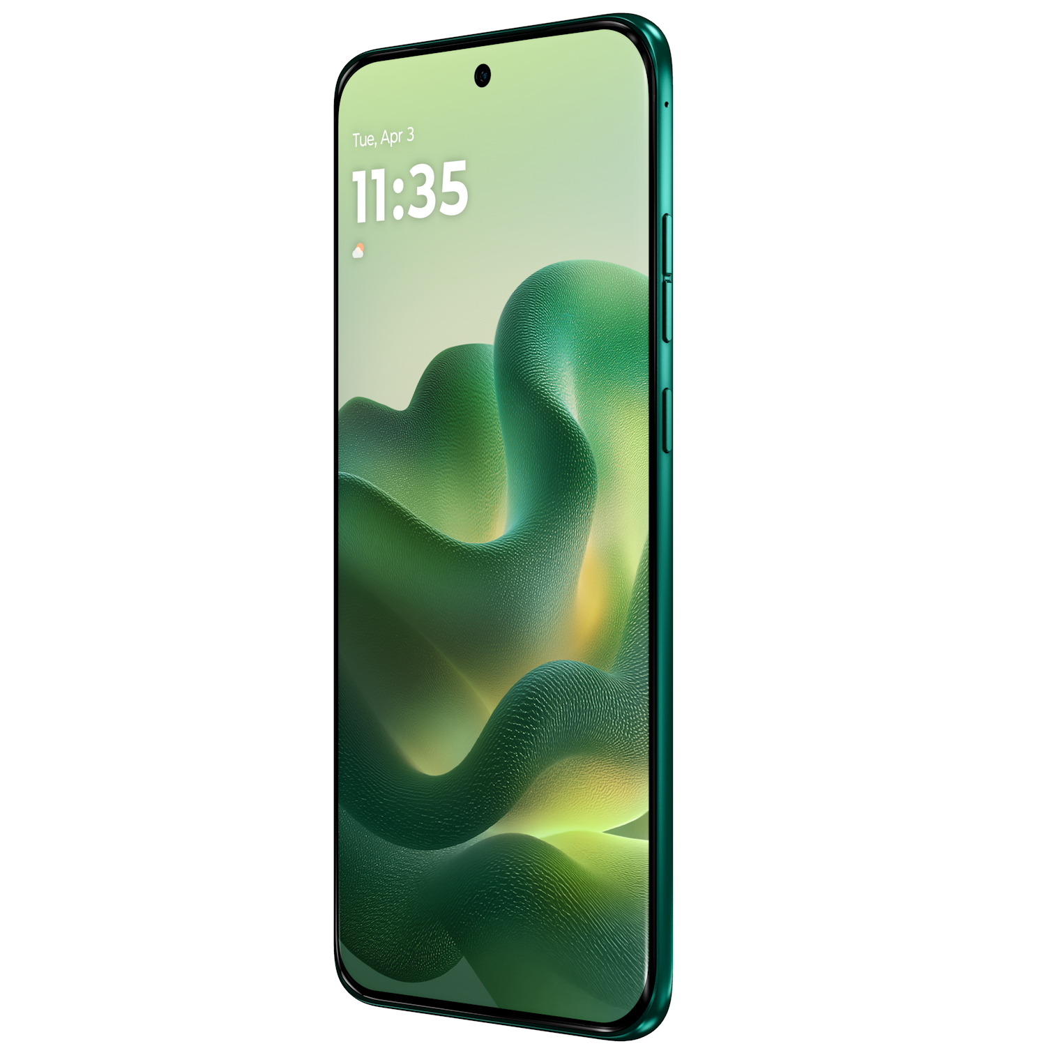 Telefon mobil Dual SIM Motorola edge 70 fusion, 5G, Octa Core 2.5 GHz, 256 GB + 8 GB RAM, 5200 mAh, PANTONE Sporting Green - imagine 5