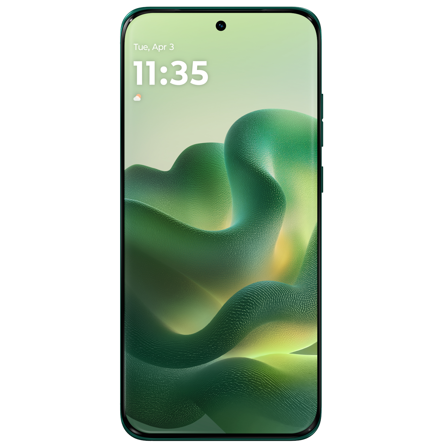 Telefon mobil Dual SIM Motorola edge 70 fusion, 5G, Octa Core 2.5 GHz, 256 GB + 8 GB RAM, 5200 mAh, PANTONE Sporting Green - imagine 4