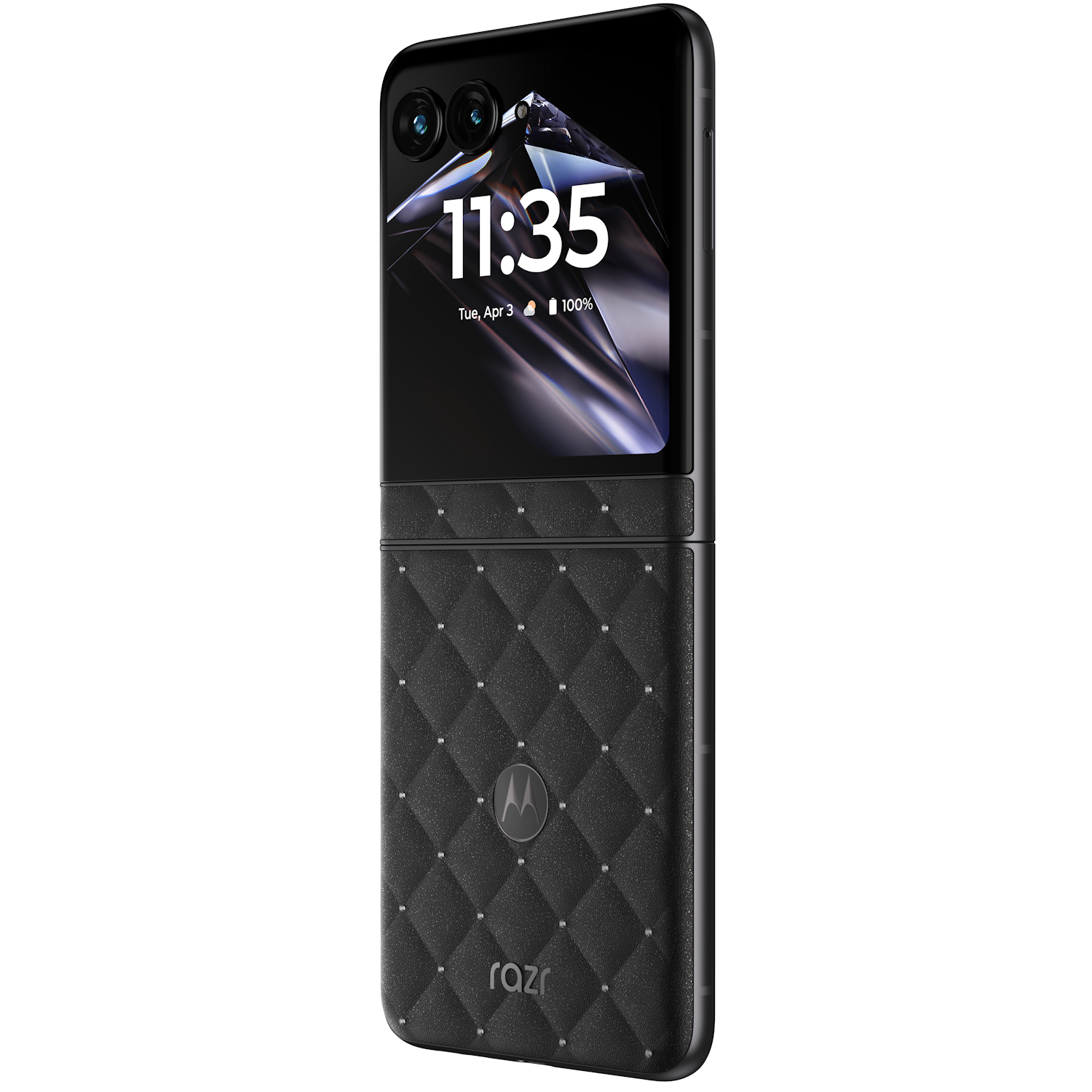 Telefon mobil Motorola Razr 70 Swarovski Edition 5G, Octa Core 2.6 GHz, 256 GB + 8 GB RAM, PANTONE Meteorite - imagine 9