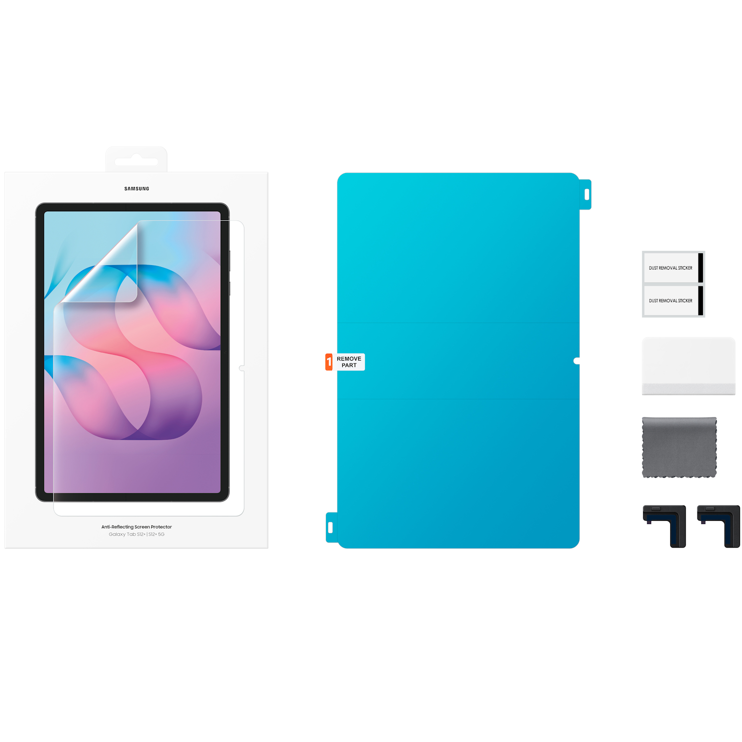 Folie protectie ecran Samsung Anti-Reflecting pentru Galaxy Tab S12 Plus - Transparent