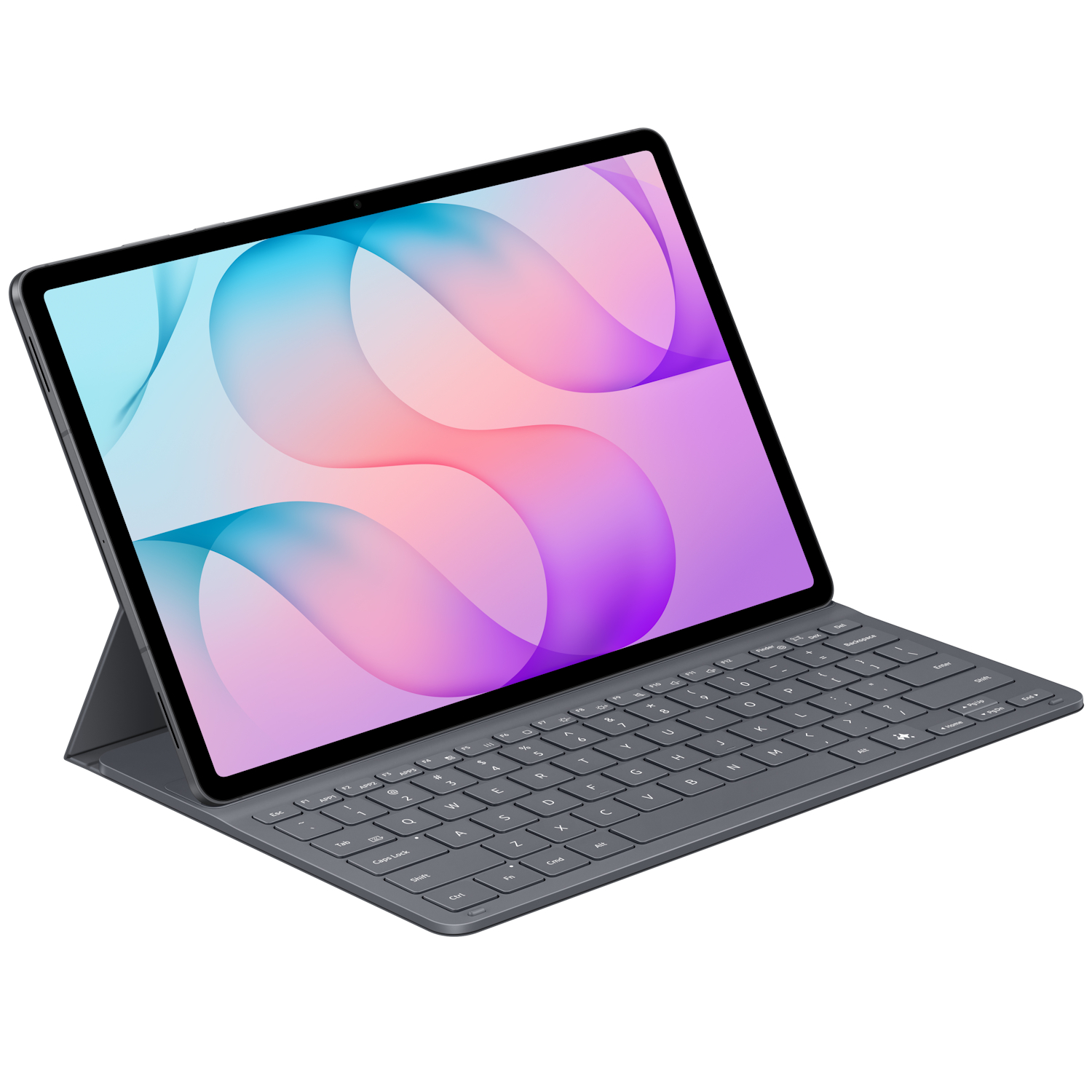 Husa Samsung Book Cover Keyboard Slim pentru Galaxy Tab S12 Plus, EF-DX840U Black - imagine 10