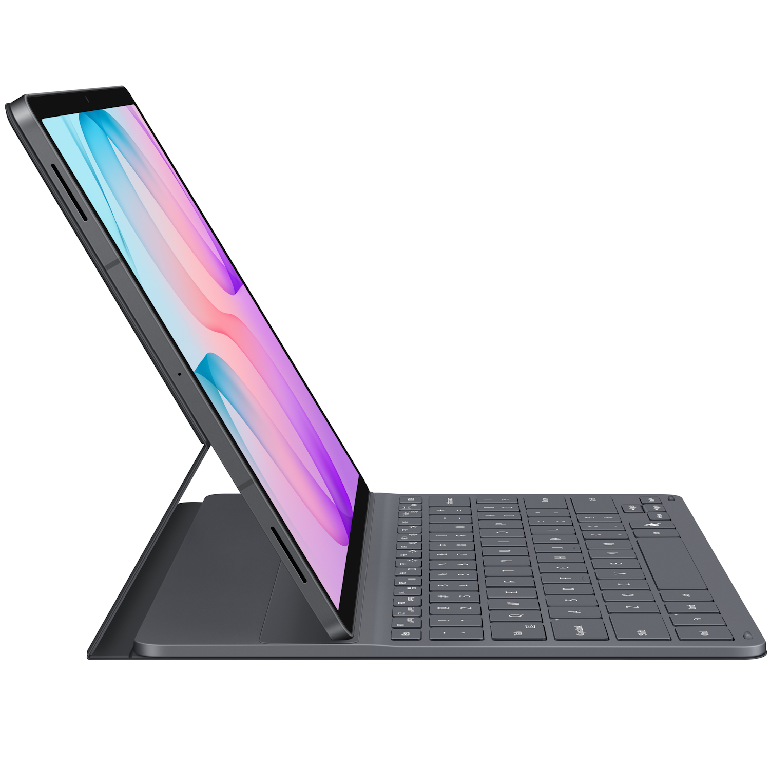 Husa Samsung Book Cover Keyboard Slim pentru Galaxy Tab S12 Plus, EF-DX840U Black - imagine 9
