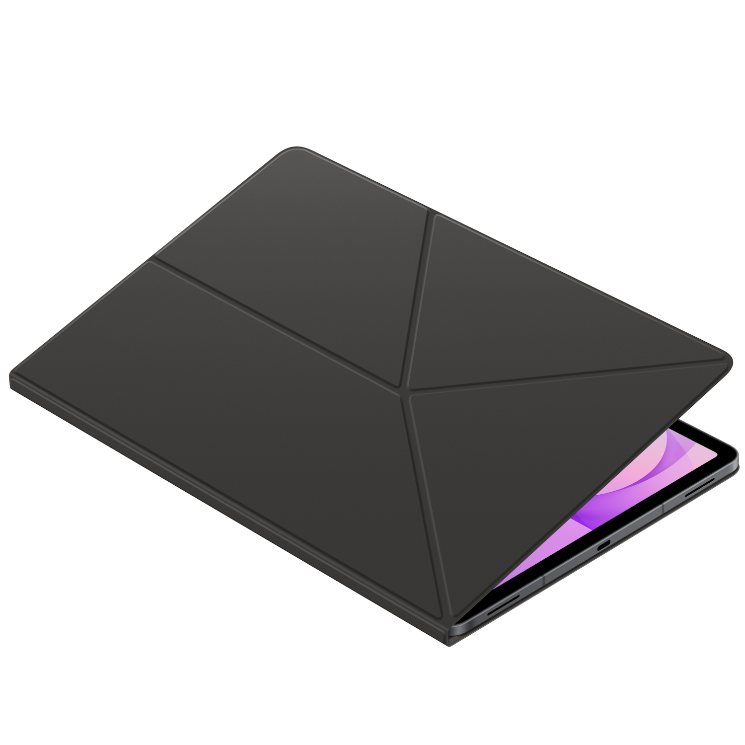 Husa Samsung Smart Book Cover pentru Galaxy Tab S12 Plus, EF-BX840P Black - imagine 8