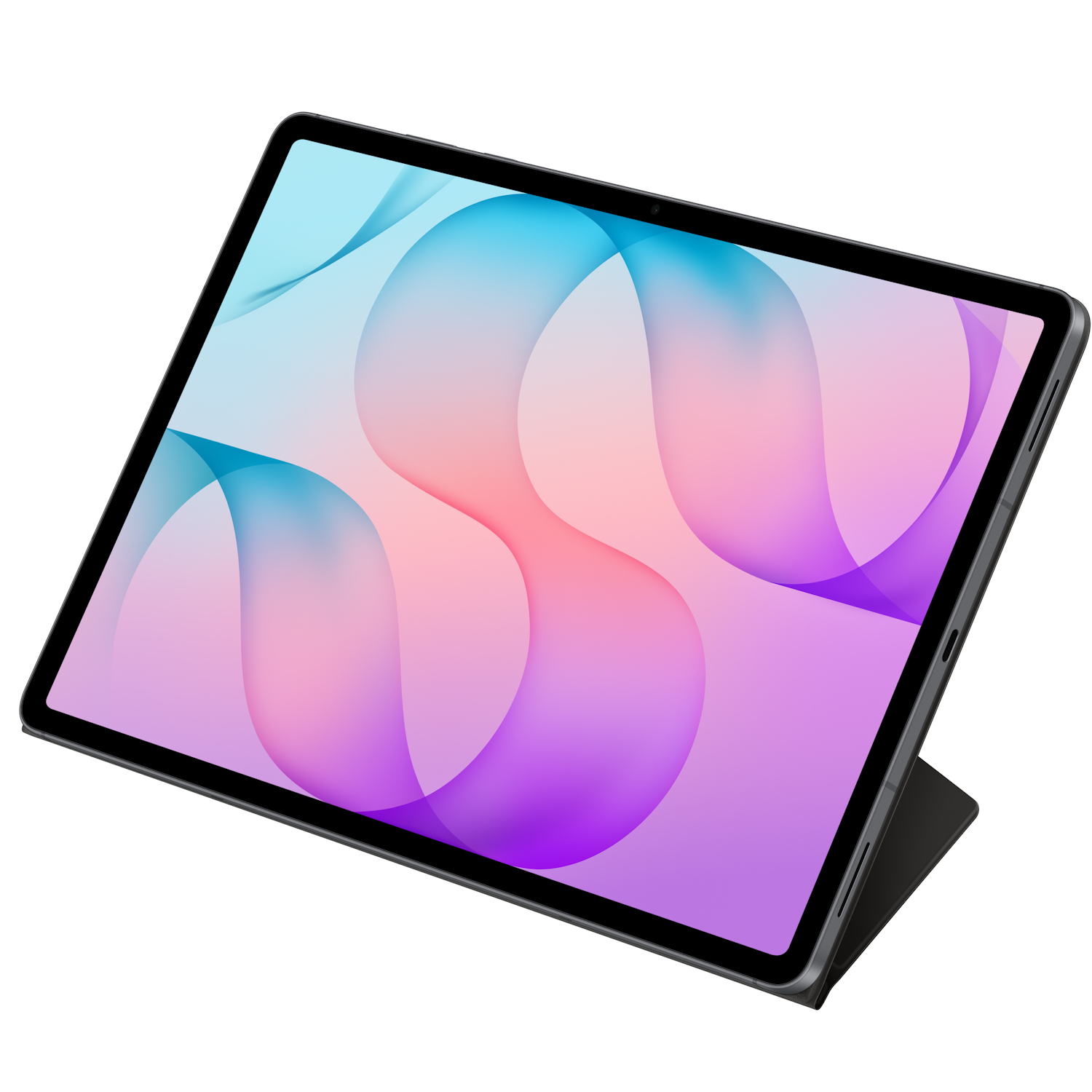 Husa Samsung Smart Book Cover pentru Galaxy Tab S12 Plus, EF-BX840P Black - imagine 2