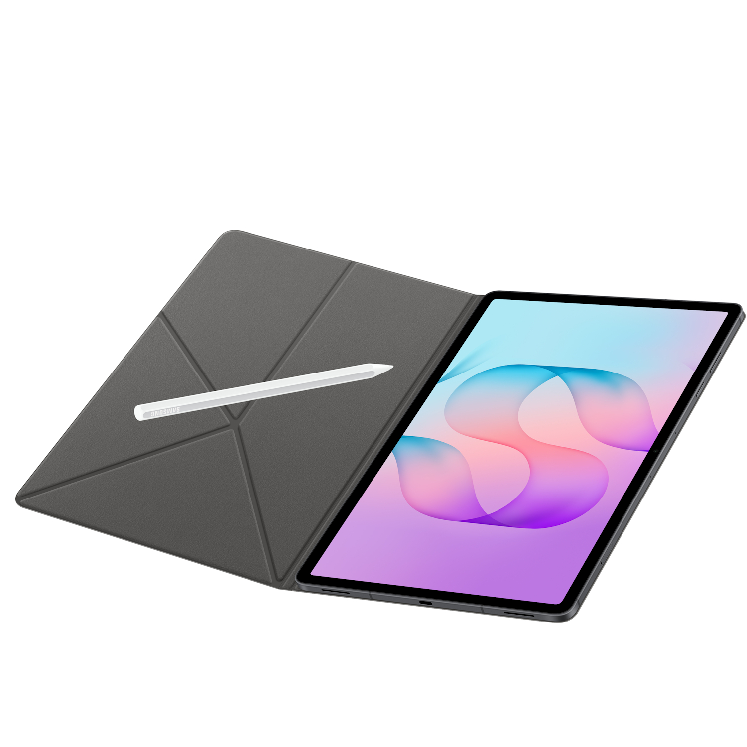 Husa Samsung Smart Book Cover pentru Galaxy Tab S12 Plus, EF-BX840P Black - imagine 9