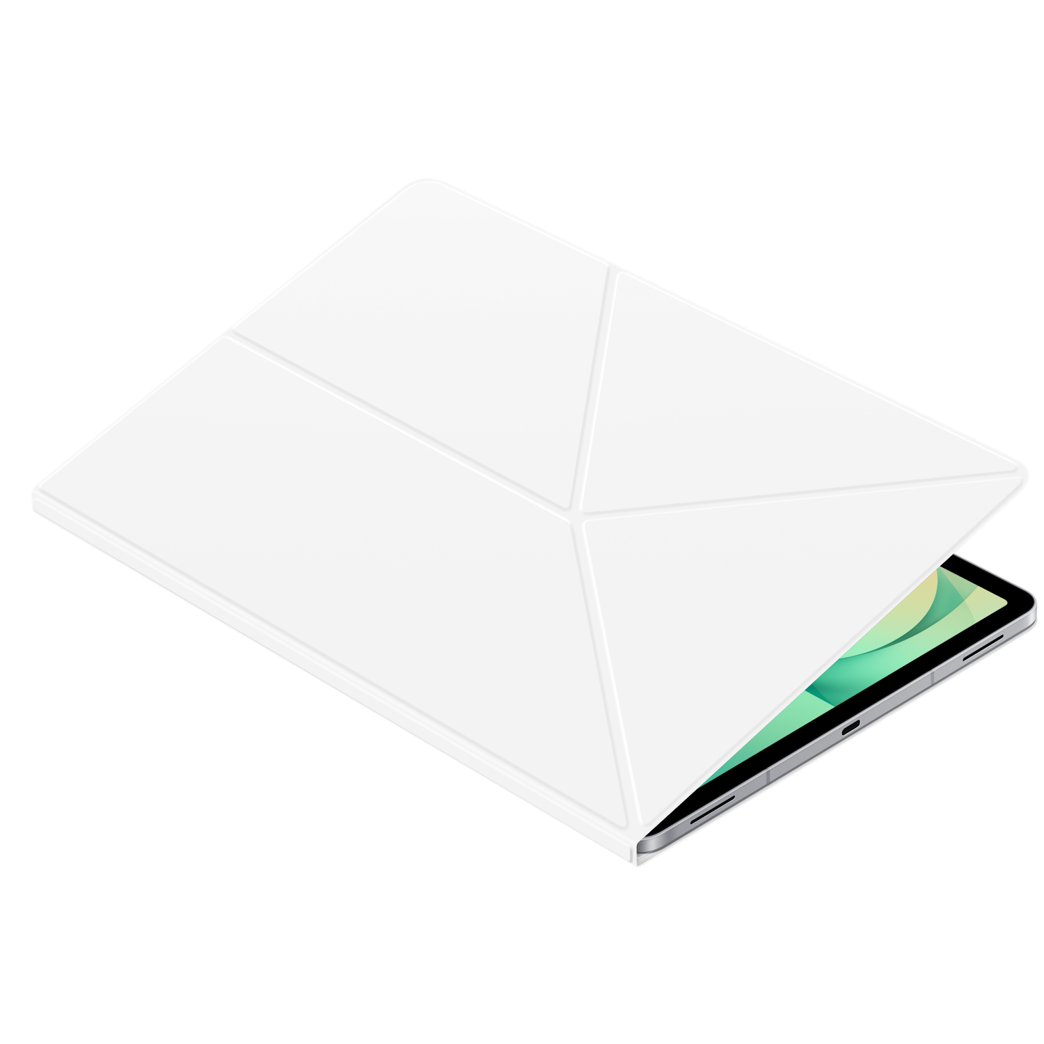 Husa Samsung Smart Book Cover pentru Galaxy Tab S12 Plus, EF-BX840P White - imagine 10