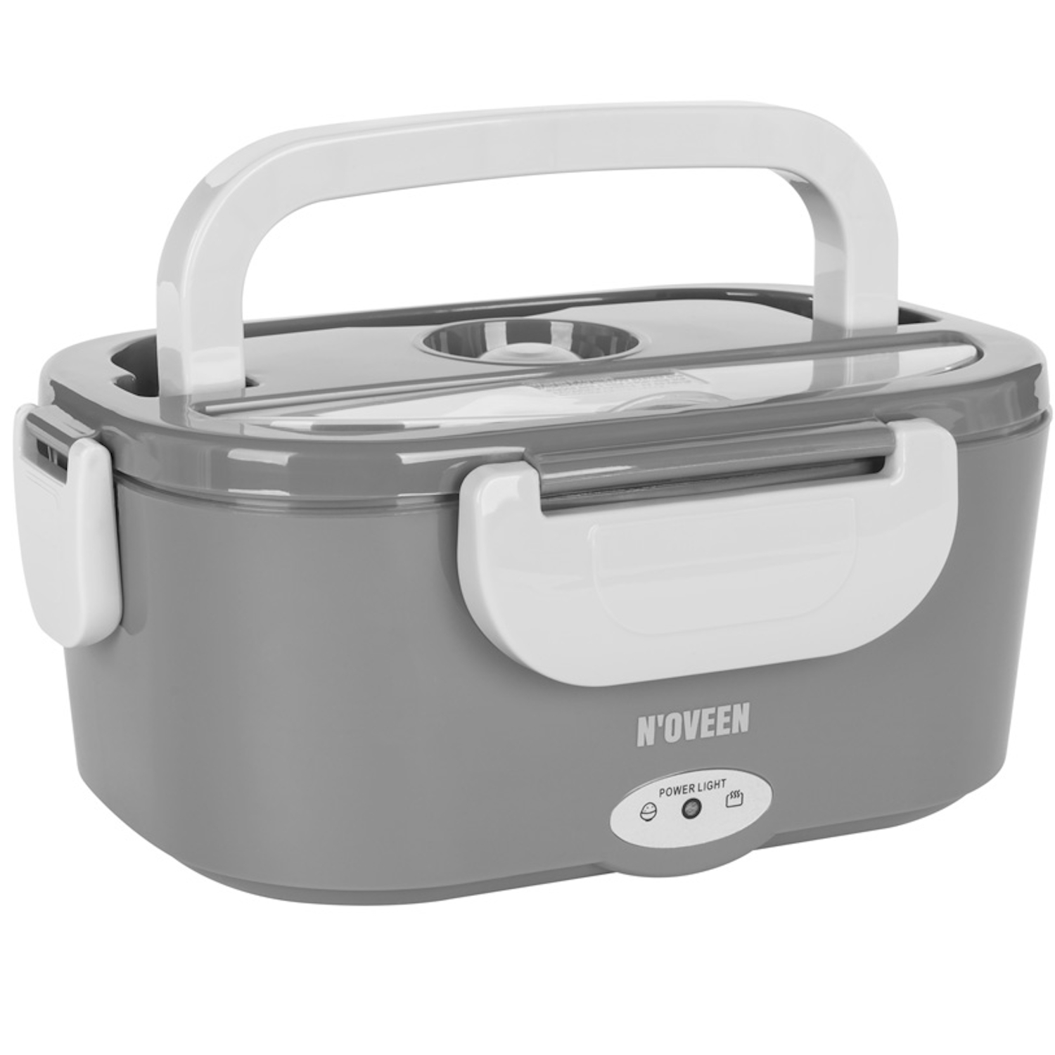 Cutie electrica Noveen pentru incalzirea pranzului, Lunch Box LB310 - Gri - imagine 6