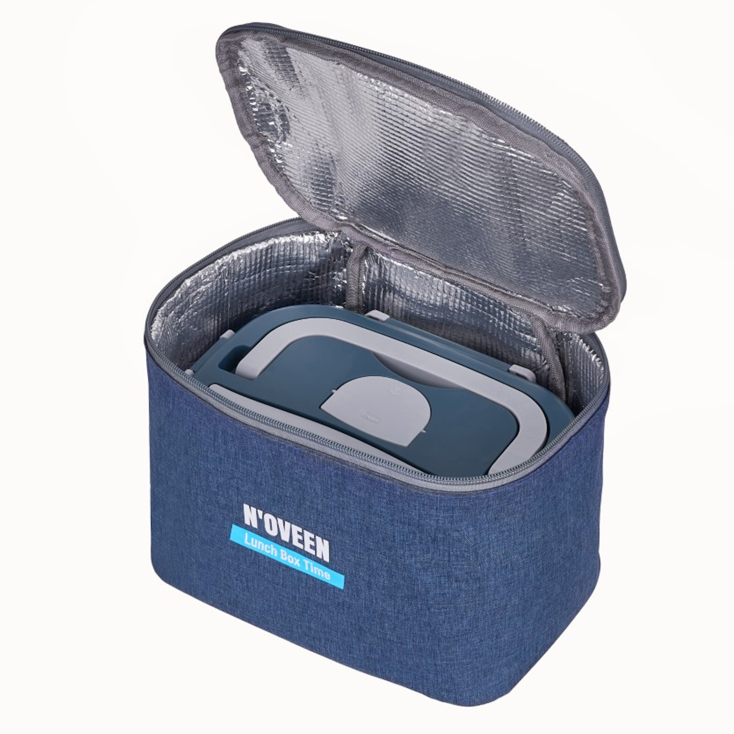 Geanta termoizolanta Noveen pentru Lunch Box LB7xx, LBB370 Albastru - imagine 4