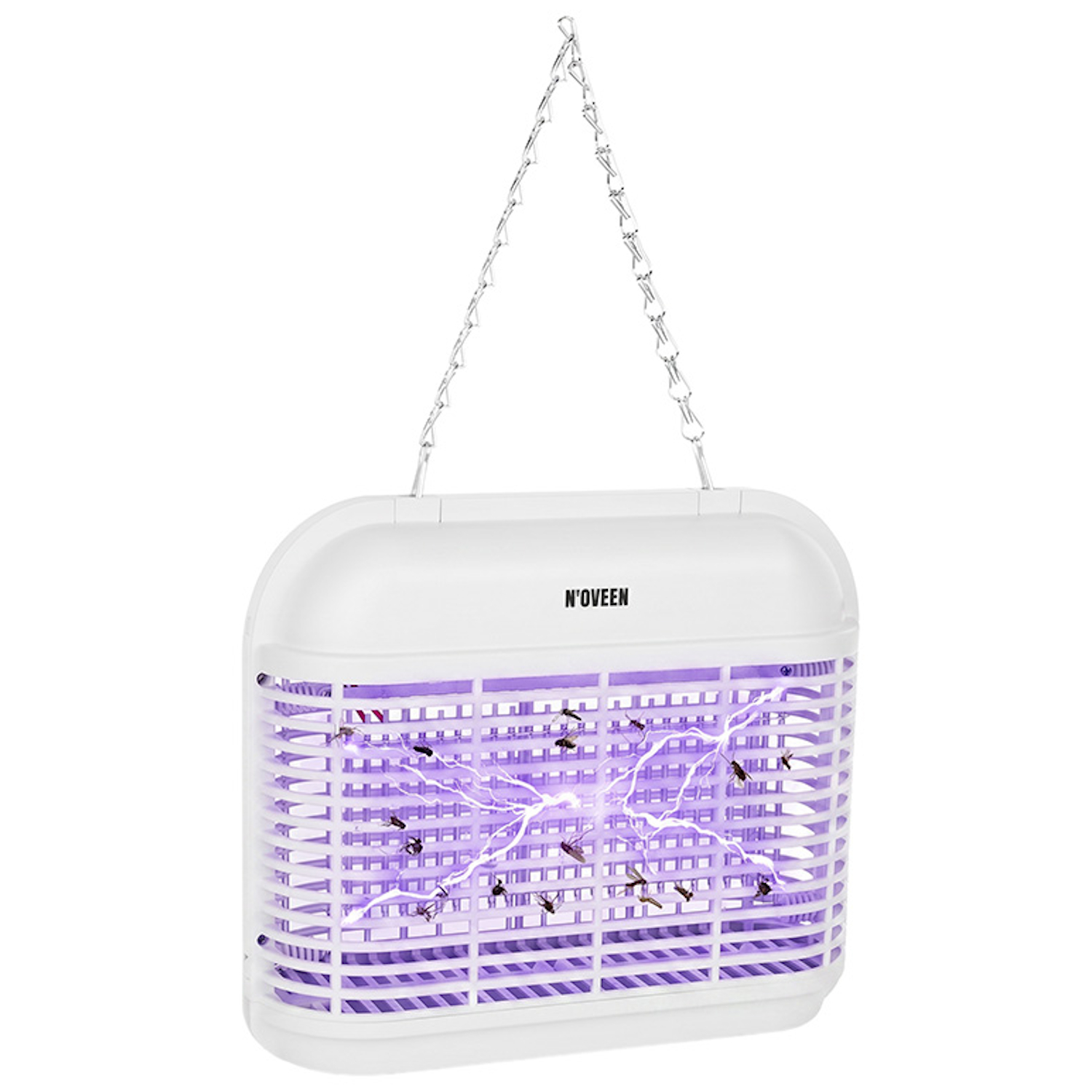 Lampa electrica anti-insecte Noveen Insect killer lamp IKN920 LED, 6 W, 2500 V, Alb - imagine 3