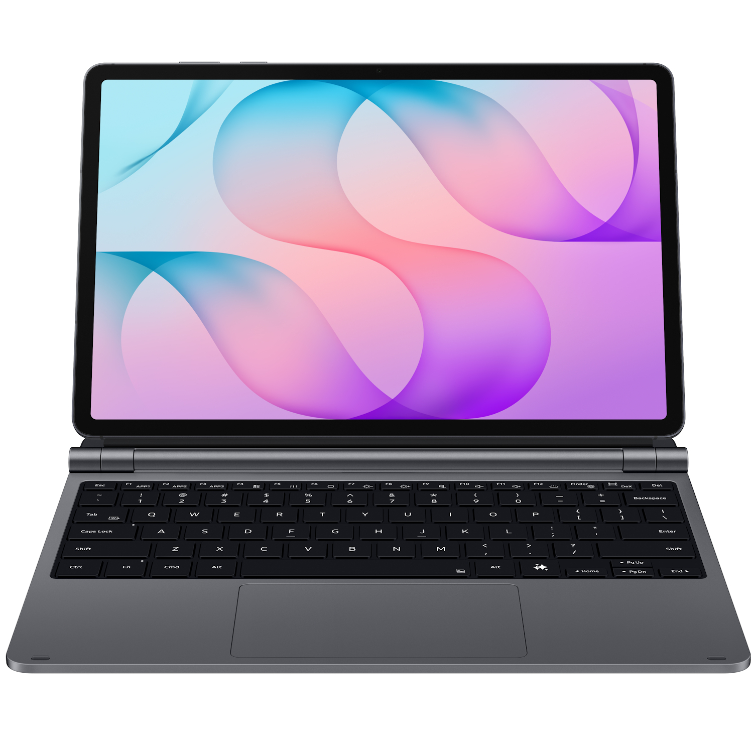 Tastatura Samsung Pro Keyboard pentru Galaxy Tab S12 Plus, EF-DX845U Gray - imagine 4