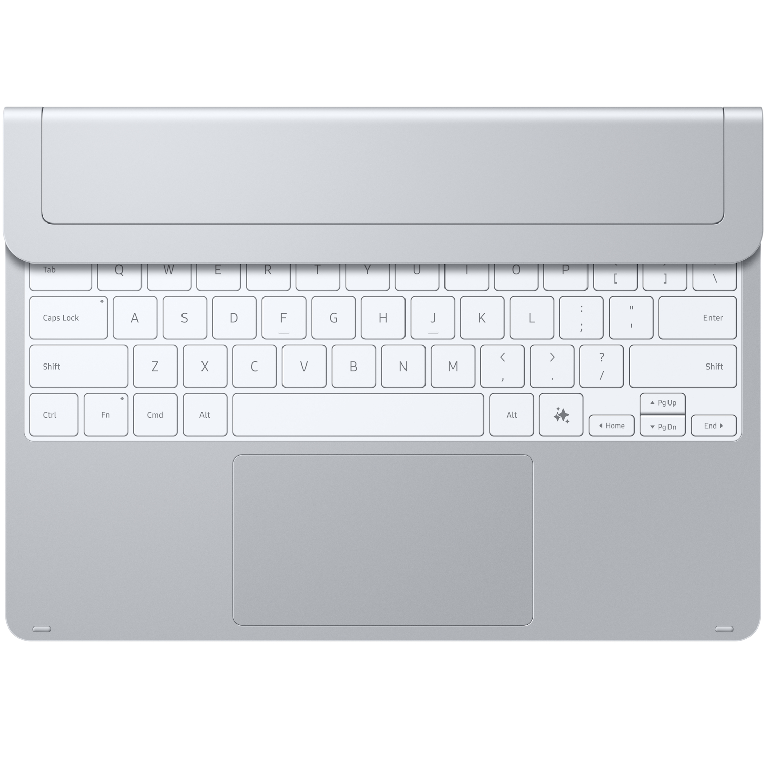 Tastatura Samsung Pro Keyboard pentru Galaxy Tab S12 Plus, EF-DX845U Silver
