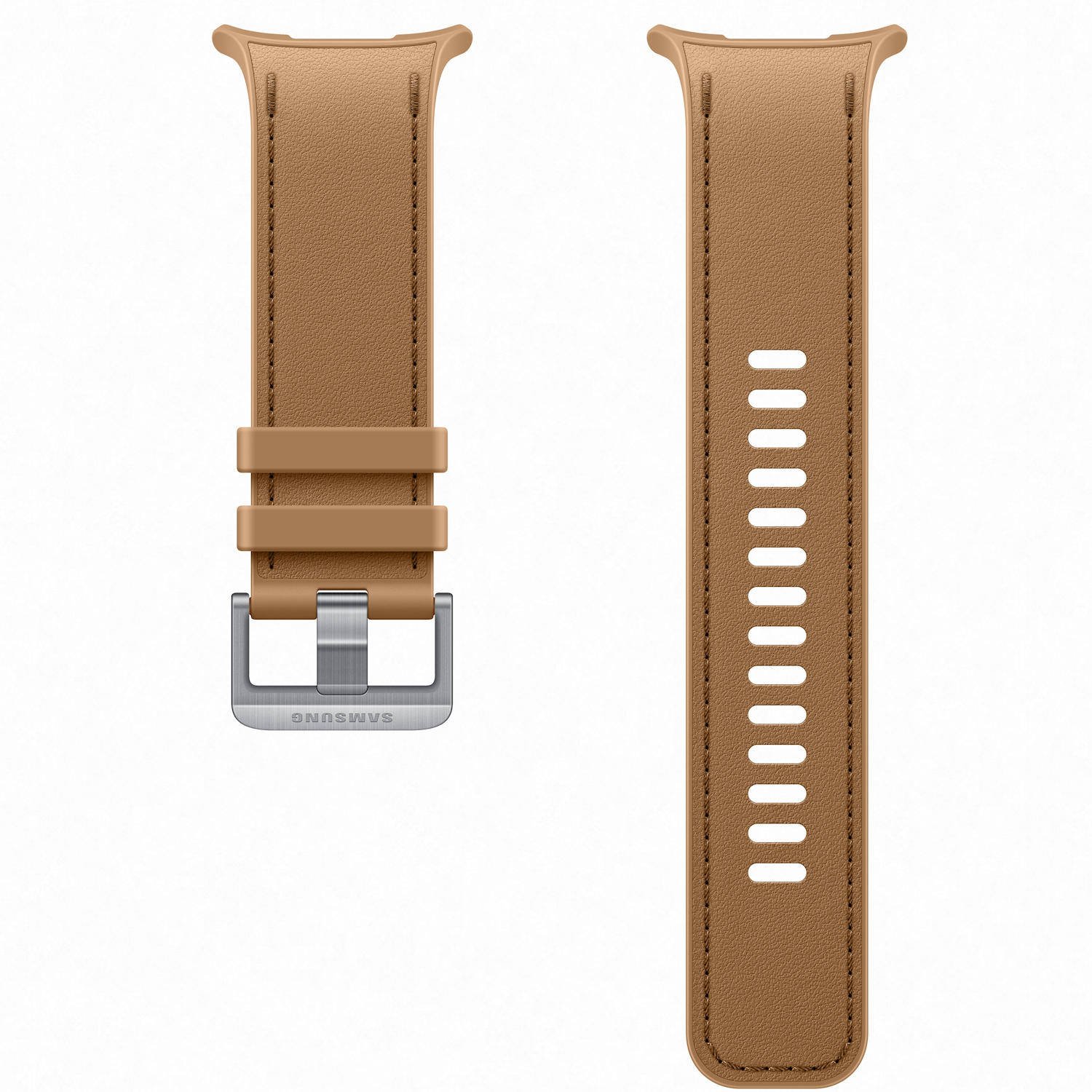 Bratara Samsung Galaxy Watch Ultra2 PeakForm Band (S/M/L), Camel - imagine 3