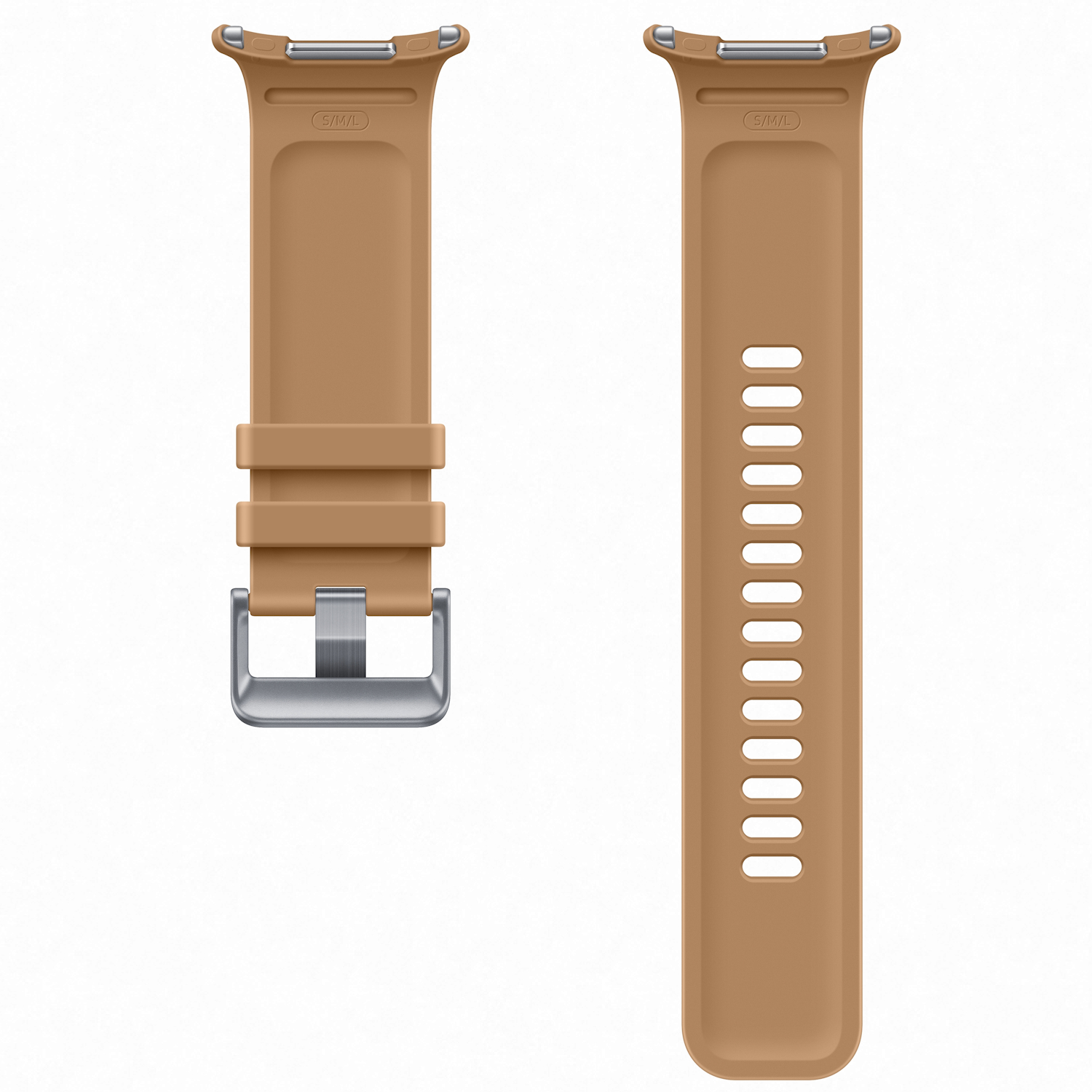Bratara Samsung Galaxy Watch Ultra2 PeakForm Band (S/M/L), Camel - imagine 2