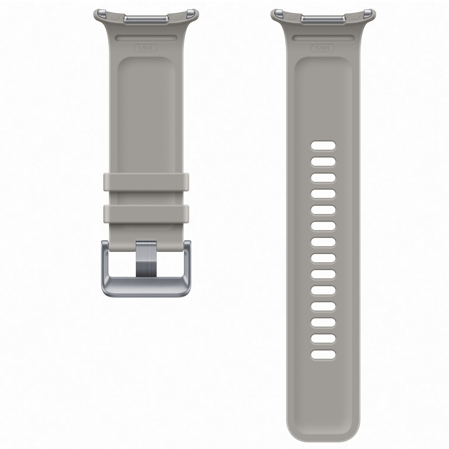 Bratara Samsung Galaxy Watch Ultra2 PeakForm Band (S/M/L), Taupe - imagine 3