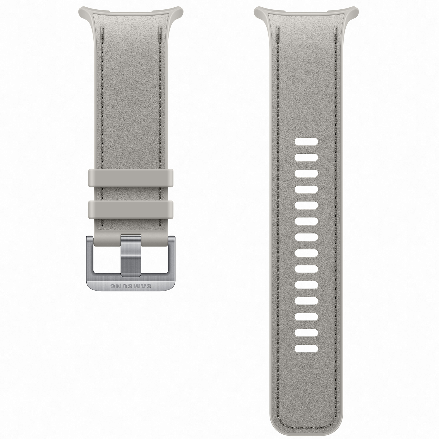 Bratara Samsung Galaxy Watch Ultra2 PeakForm Band (S/M/L), Taupe - imagine 2