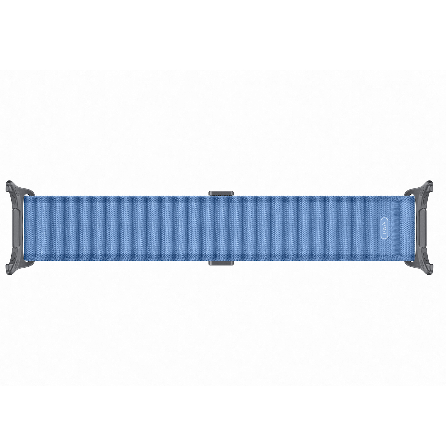 Bratara Samsung Galaxy Watch Ultra2 Trail Band (S/M/L), Blue - imagine 2