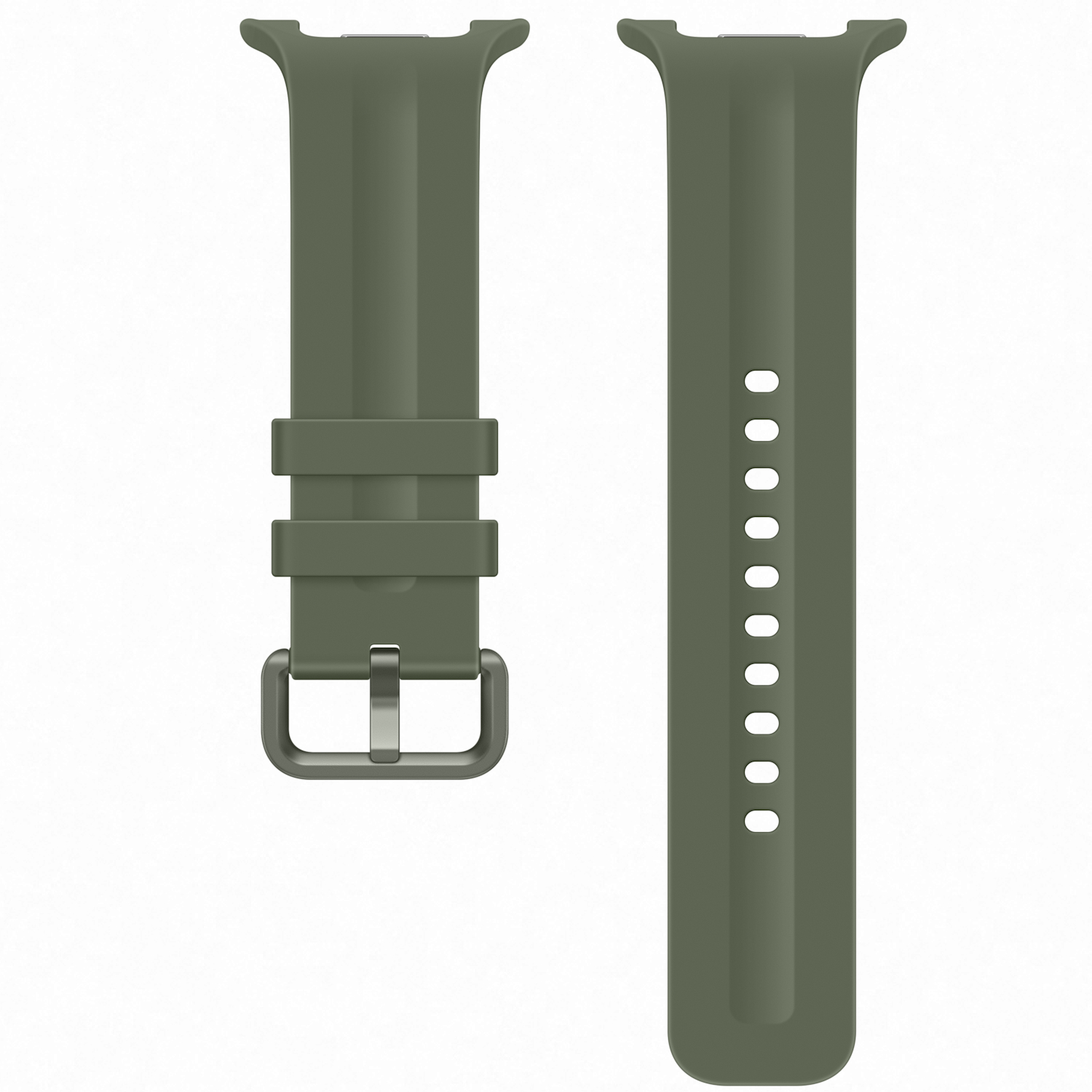 Bratara Samsung Galaxy Watch9 Sport Band (S/M), Olive - imagine 2