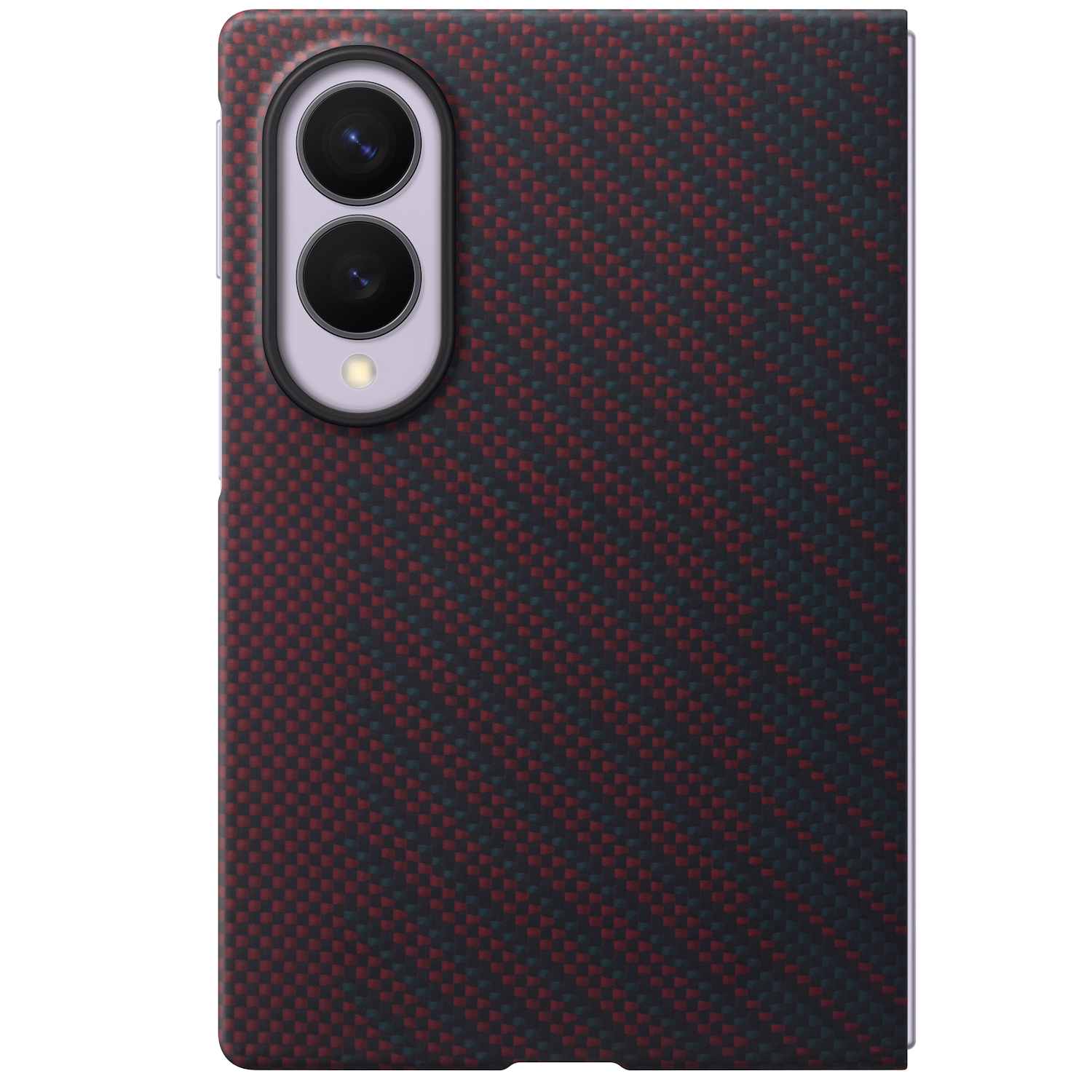 Capac protectie spate Samsung Carbon Magnet Case pentru Galaxy Z Fold8, Violet - imagine 3