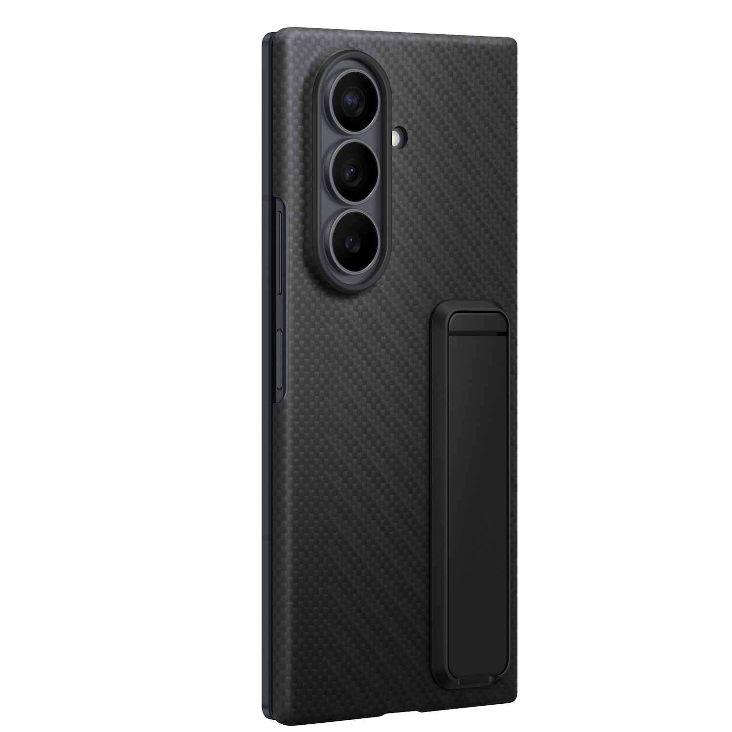 Capac protectie spate Samsung Carbon Standing Case pentru Galaxy Z Fold8 Ultra, Black - imagine 3