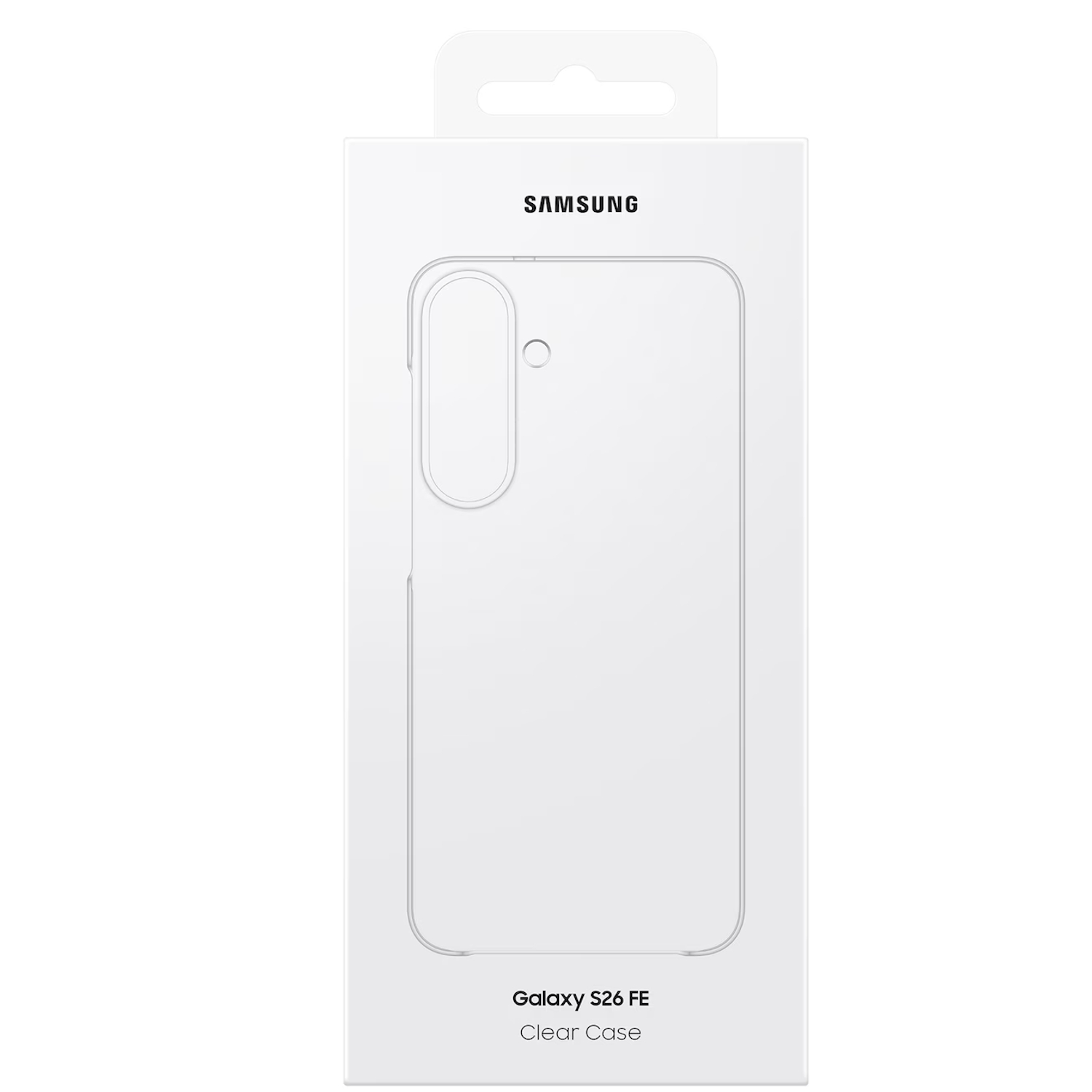 Capac protectie spate Samsung Clear Case pentru Galaxy S26 FE, Transparency - imagine 6