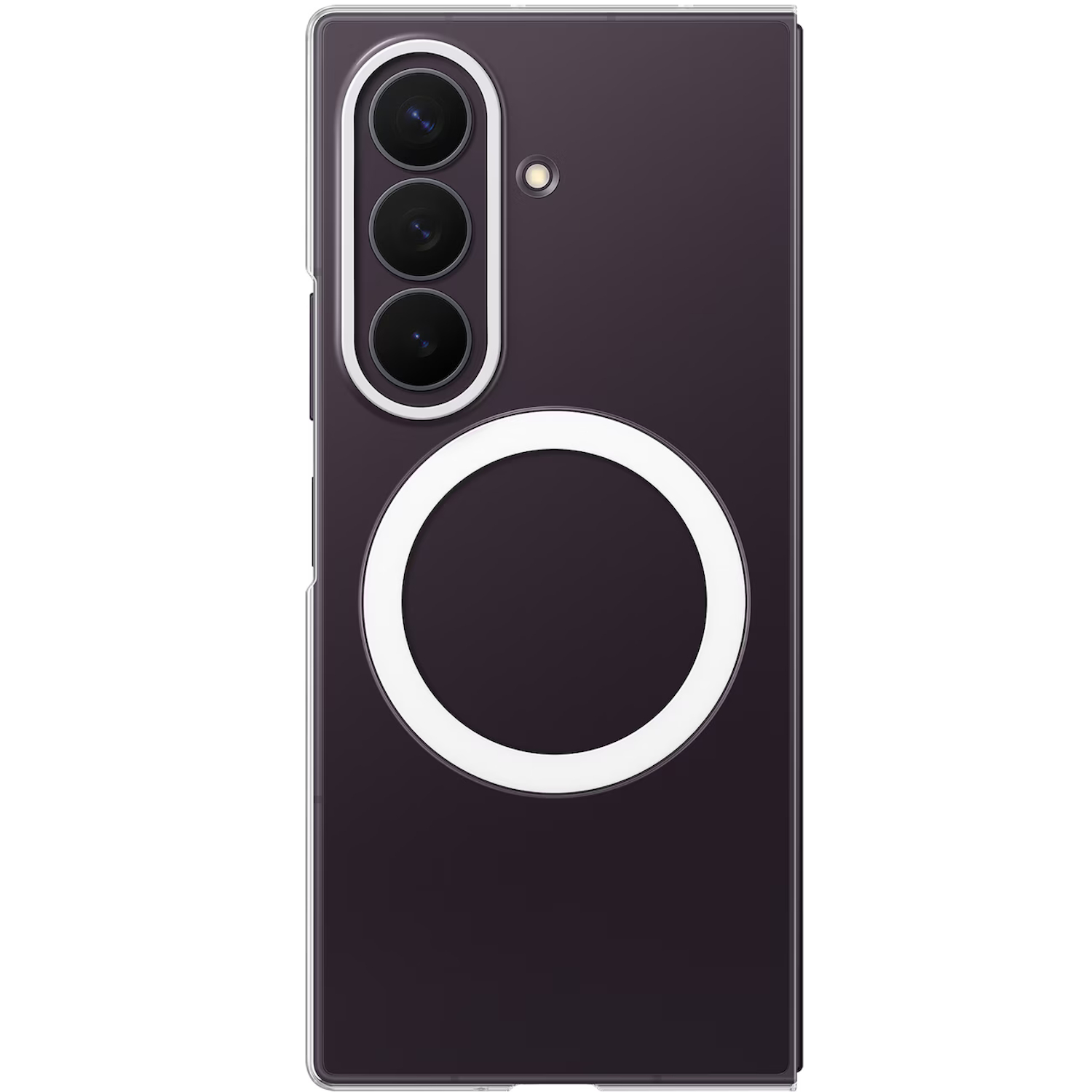 Capac protectie spate Samsung Clear Magnet Case pentru Galaxy Z Fold8 Ultra, Transparency - imagine 3