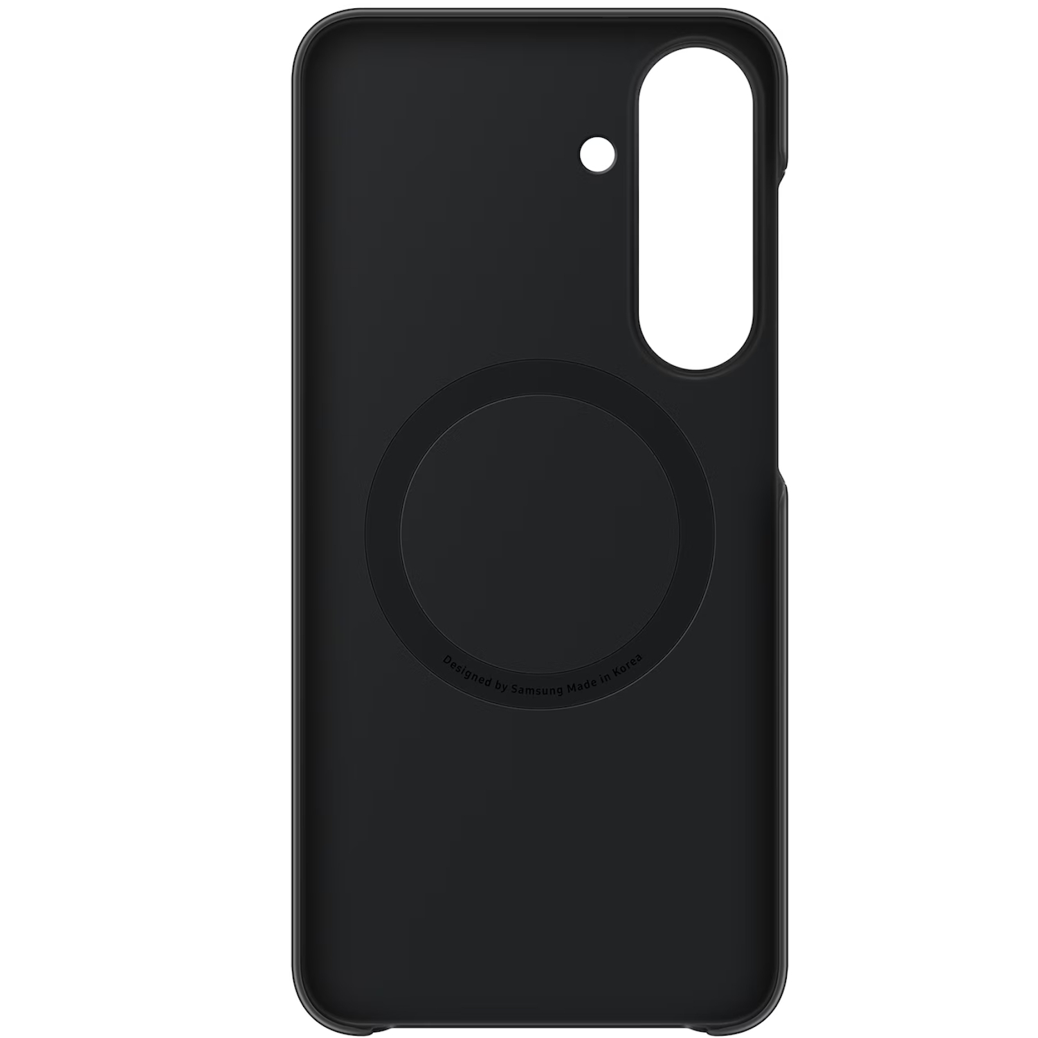 Capac protectie spate Samsung Slim Magnet Case pentru Galaxy S26 FE, Black - imagine 3