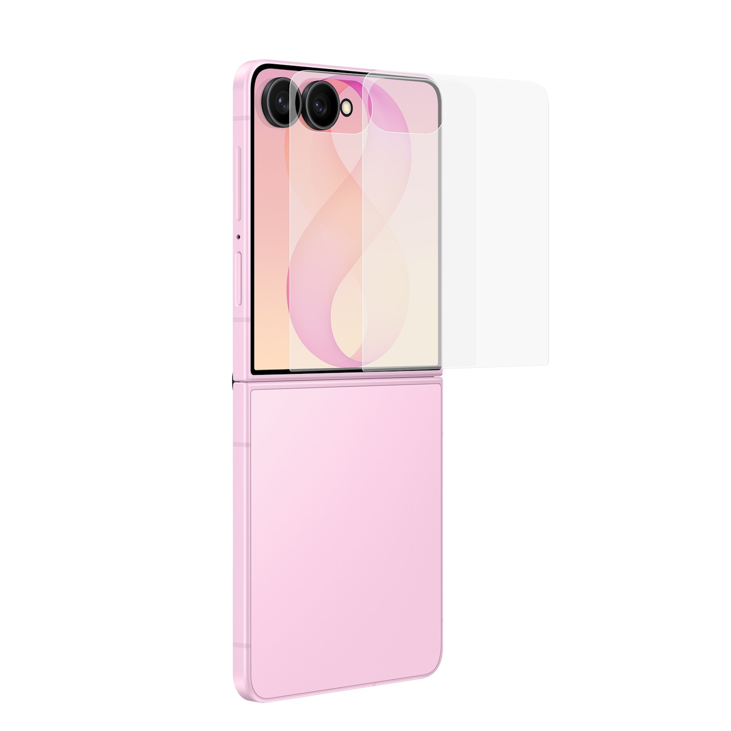 Folie protectie ecran Samsung Anti-reflecting Film pentru Galaxy Z Flip8, Transparent - imagine 2