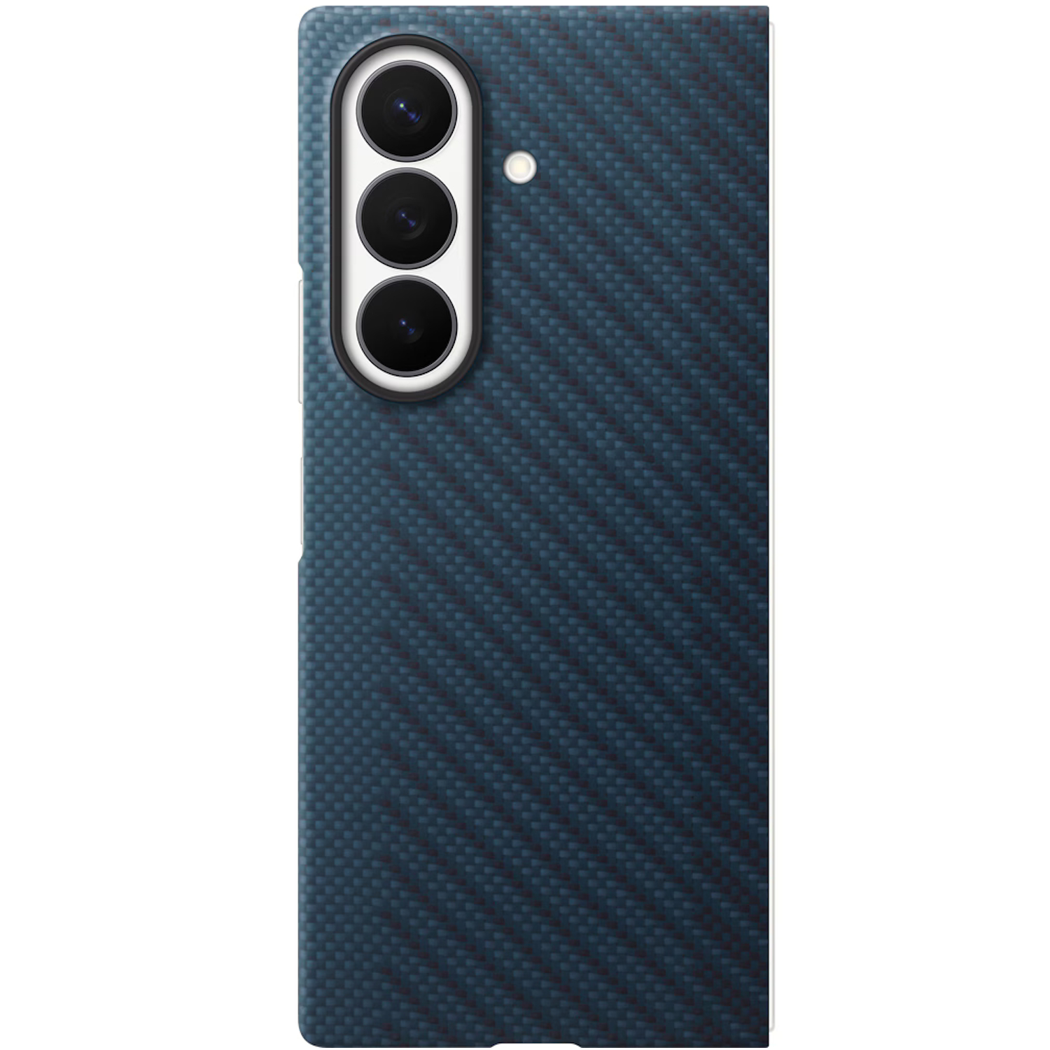 Capac protectie spate Samsung Carbon Magnet Case pentru Galaxy Z Fold8 Ultra, Blue - imagine 3