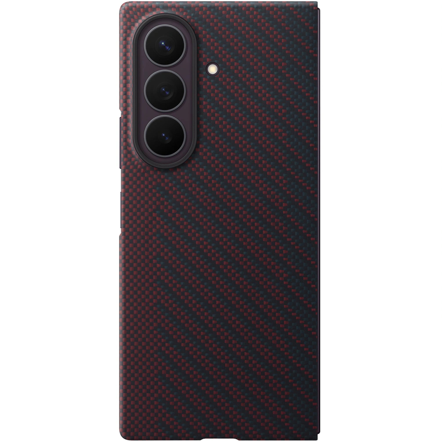Capac protectie spate Samsung Carbon Magnet Case pentru Galaxy Z Fold8 Ultra, Violet - imagine 3