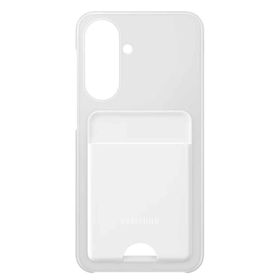 Capac protectie spate Samsung Card Slot Case pentru Galaxy A27, Light Gray - imagine 4