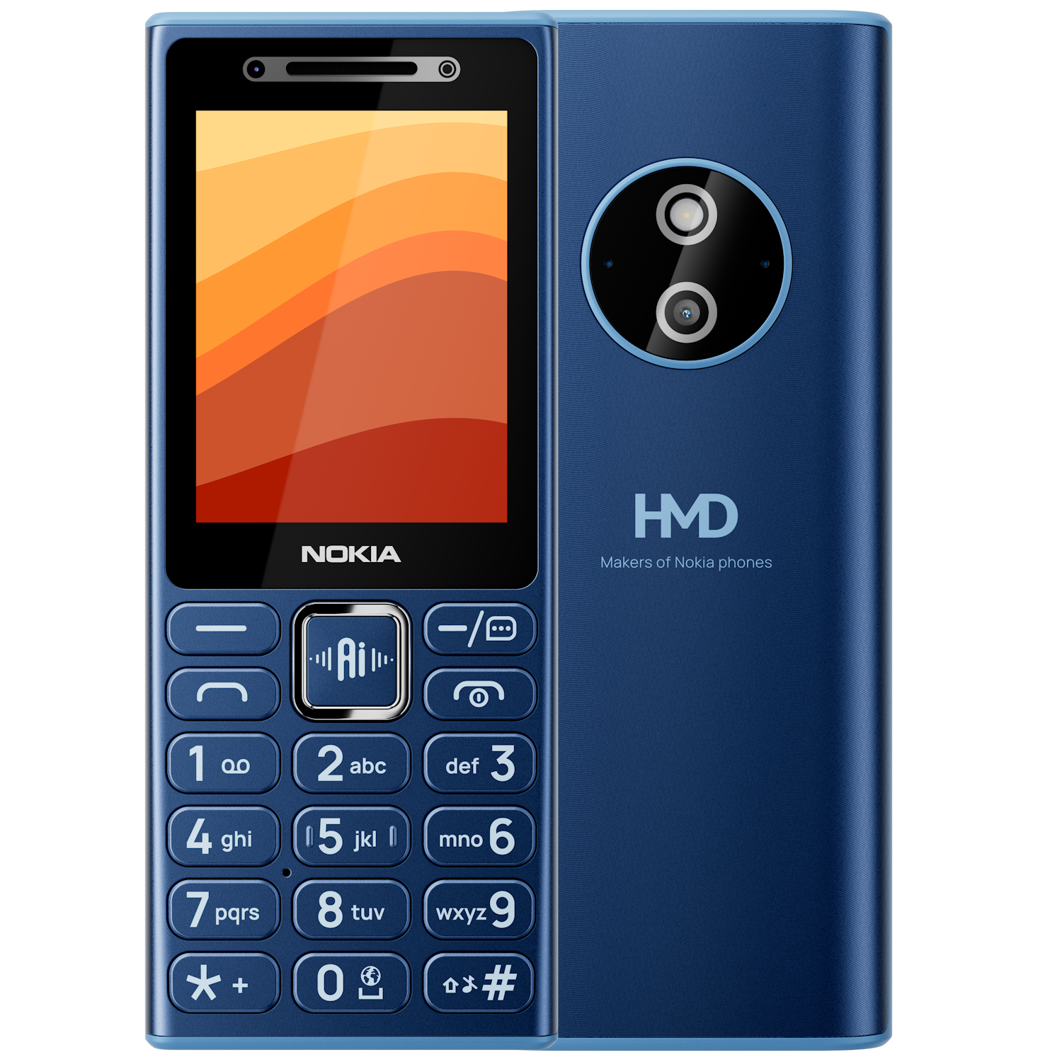 Telefon mobil Dual SIM Nokia 210 4G, Dark Blue