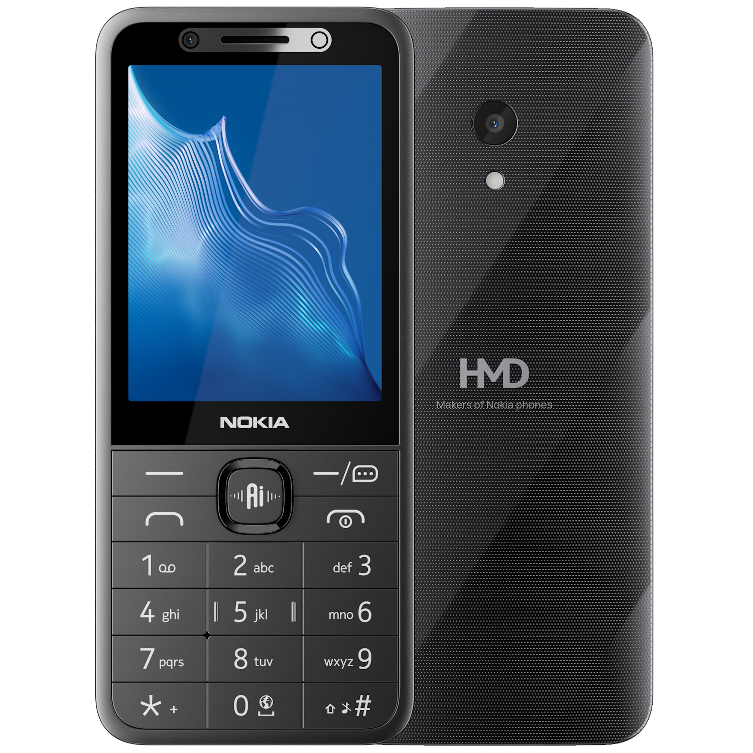 Telefon mobil Dual SIM Nokia 235 4G 2nd Edition, Black