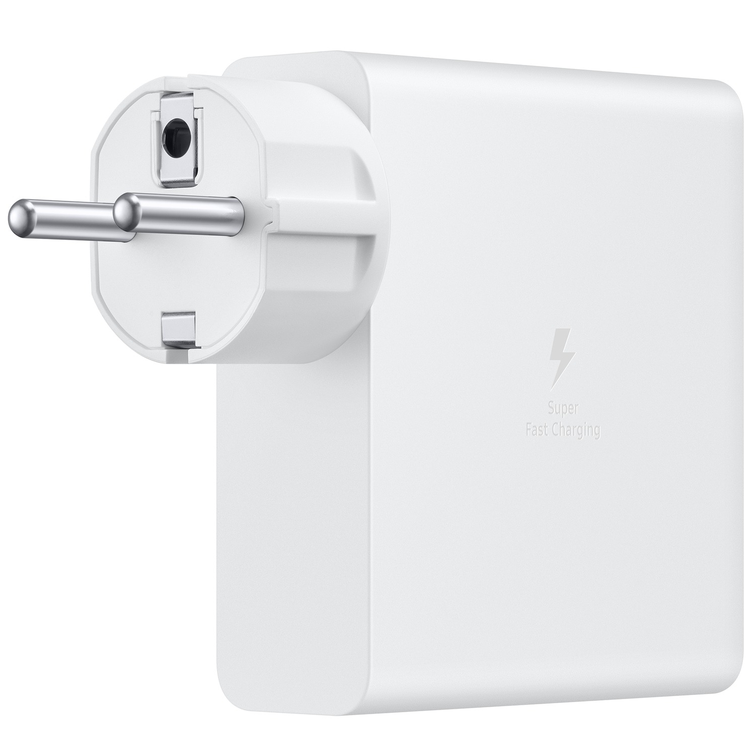 Incarcator retea Samsung Super Fast Charger 140W, USB Power Delivery 3.1, port USB Type-C, fara cablu, Alb - imagine 2