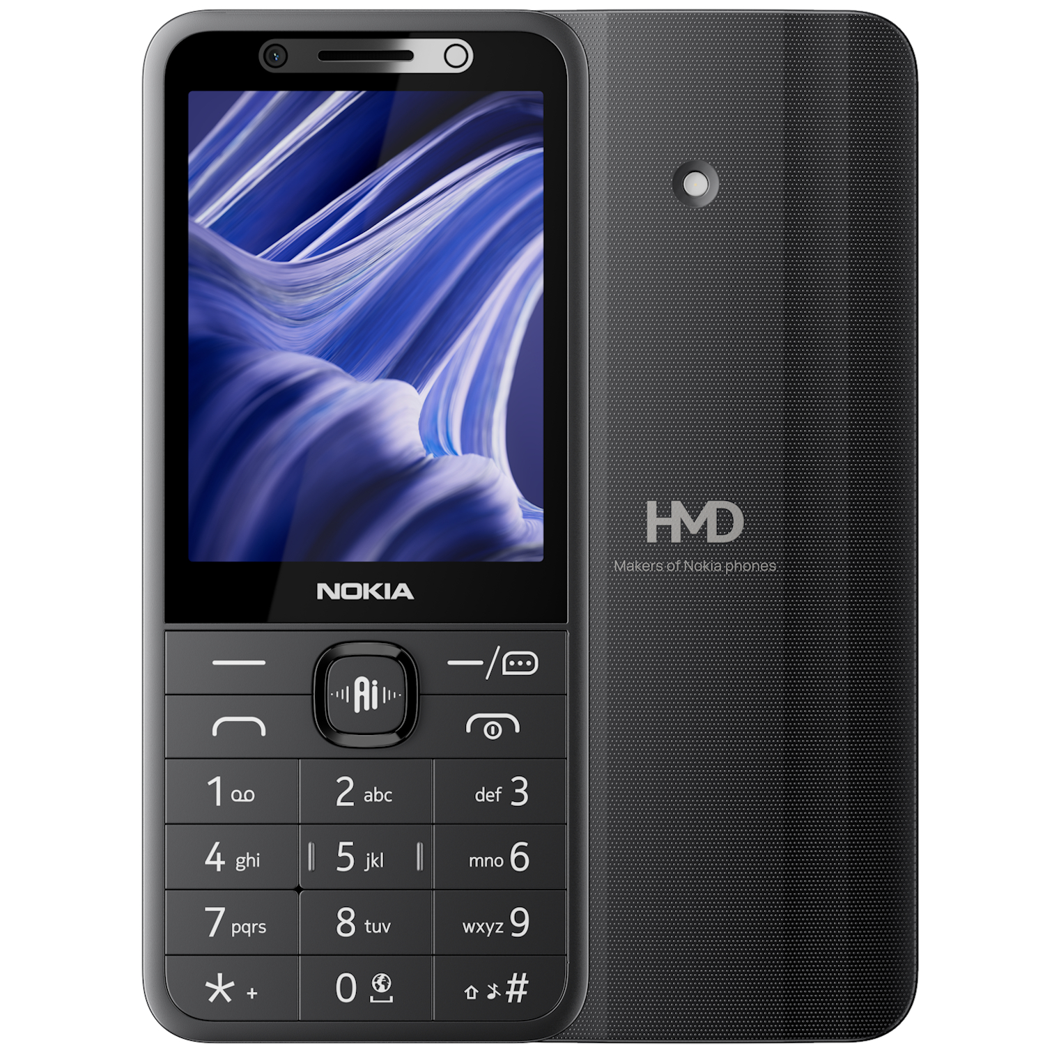 Telefon mobil Dual SIM Nokia 215 4G 2nd Edition, Black