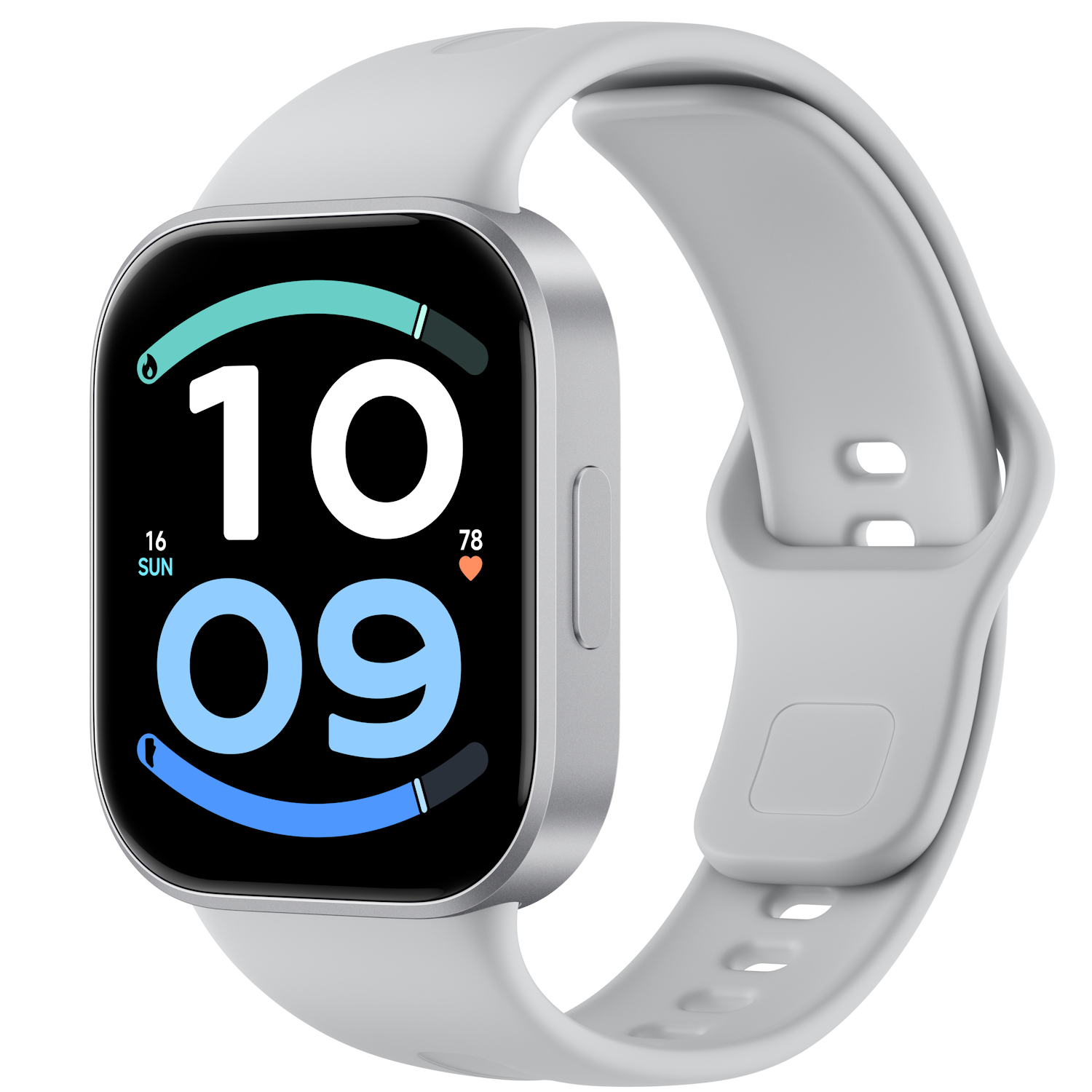 Smartwatch Redmi Watch 6 Active, AMOLED 1.85", Bluetooth 5.3, baterie 470 mAh, Matte Silver - imagine 4