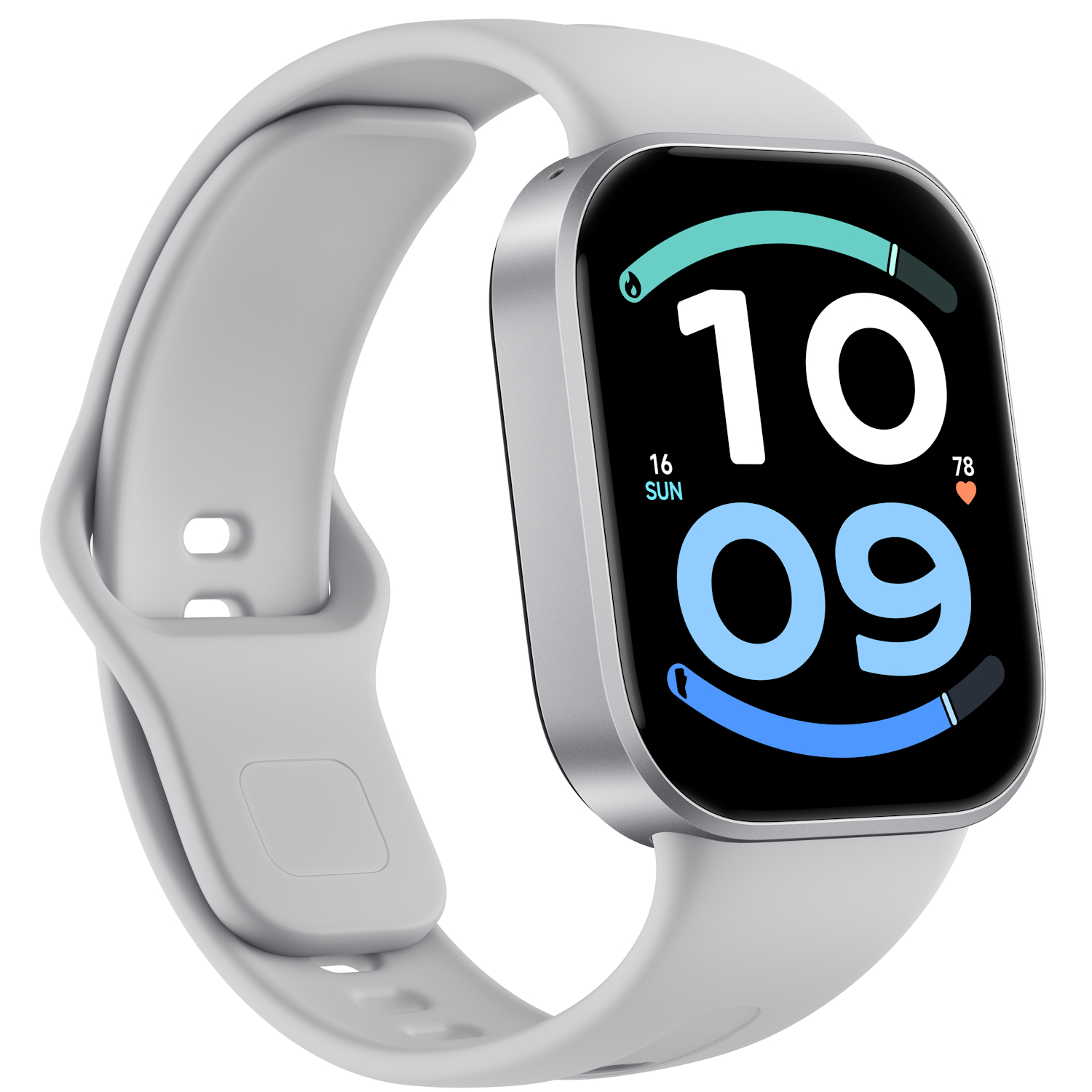 Smartwatch Redmi Watch 6 Active, AMOLED 1.85", Bluetooth 5.3, baterie 470 mAh, Matte Silver - imagine 3