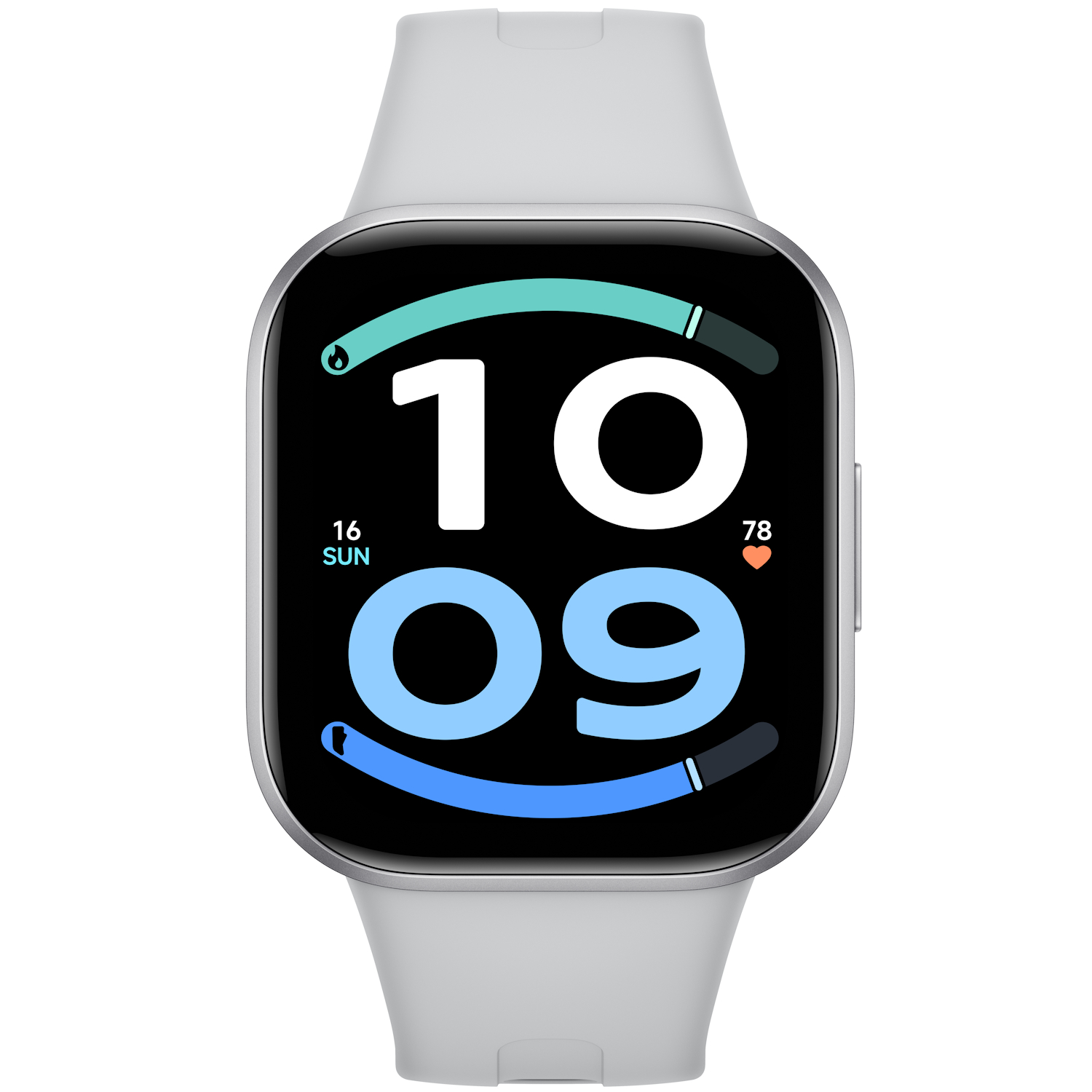Smartwatch Redmi Watch 6 Active, AMOLED 1.85″, Bluetooth 5.3, baterie 470 mAh, Matte Silver