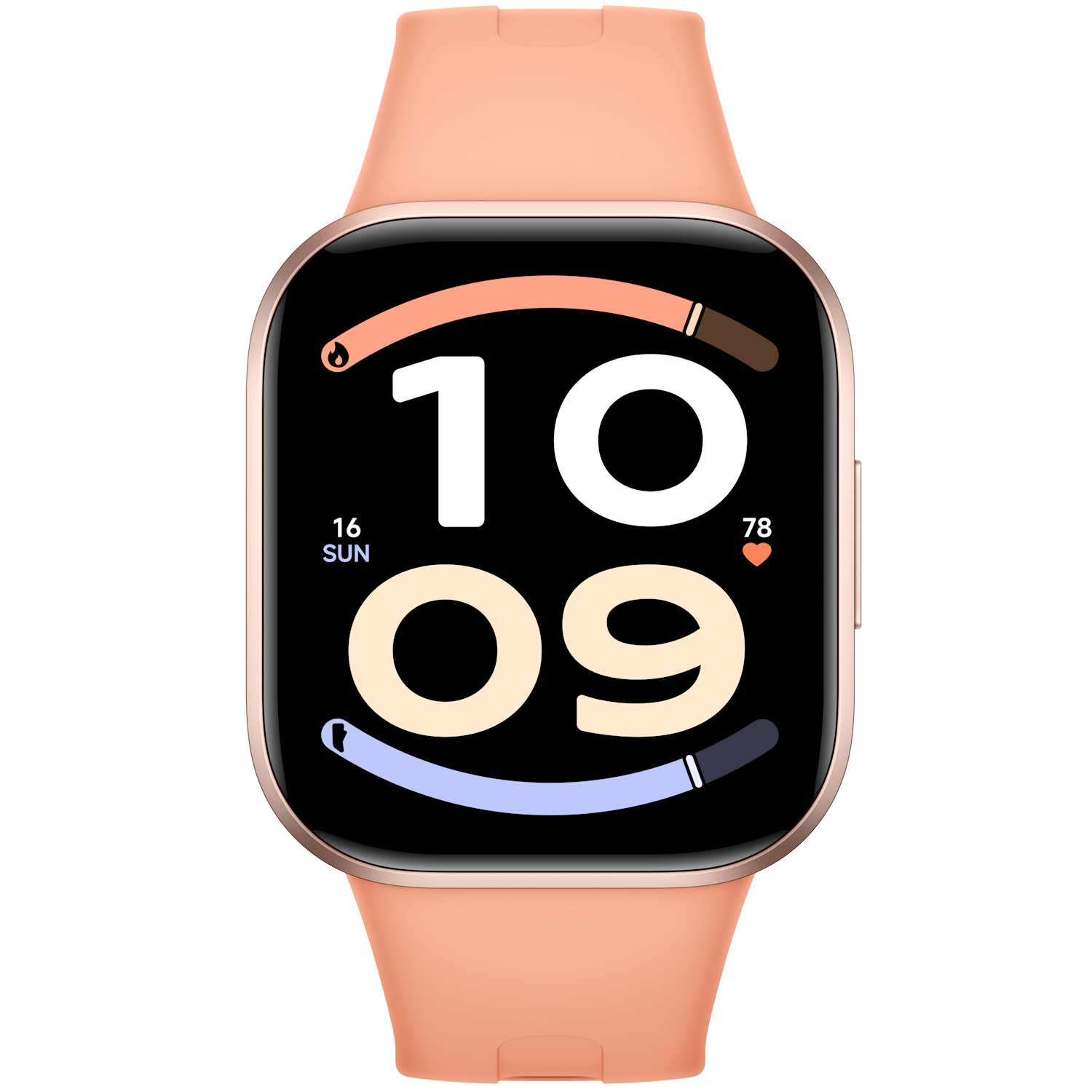 Smartwatch Redmi Watch 6 Active, AMOLED 1.85", Bluetooth 5.3, baterie 470 mAh, Sunset Orange