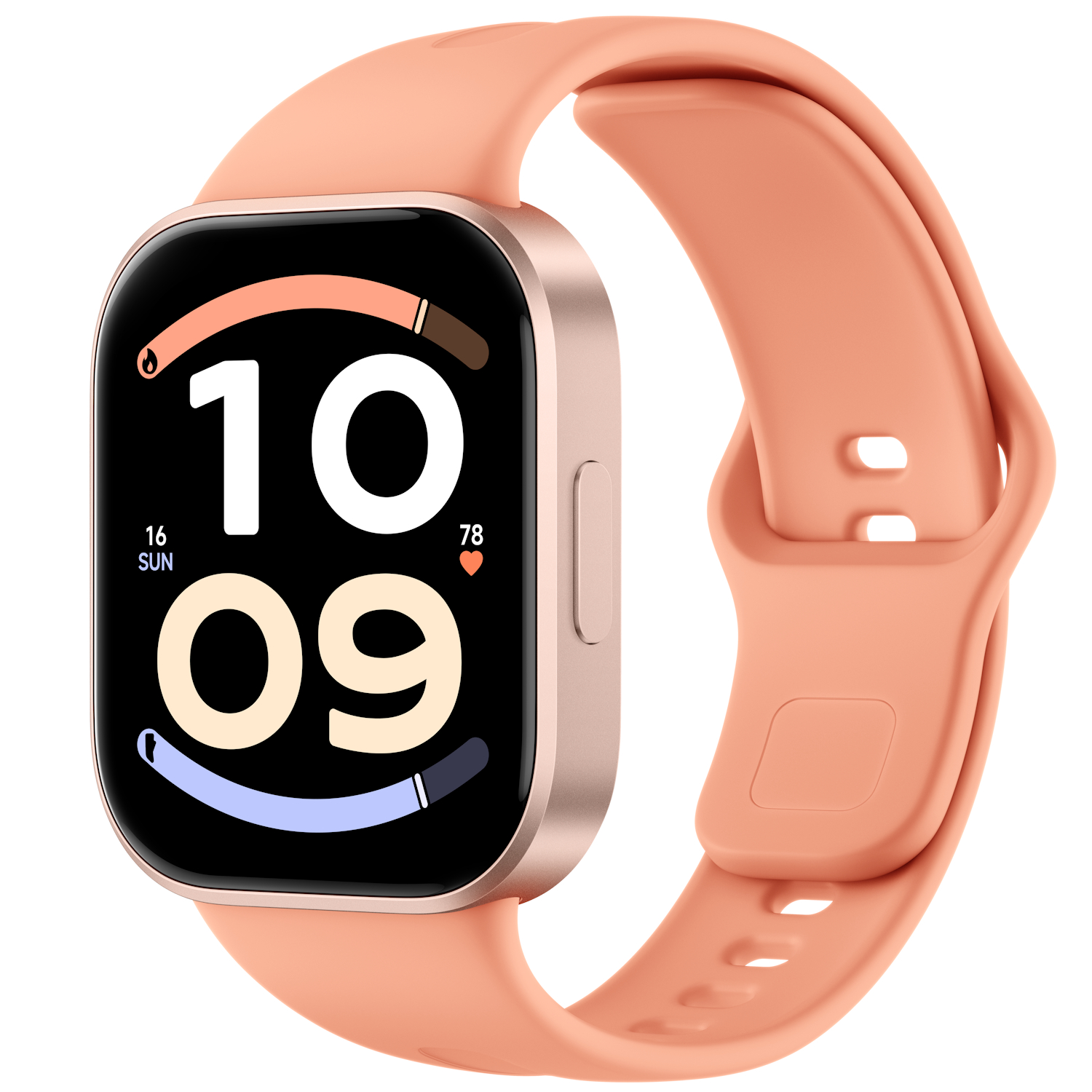 Smartwatch Redmi Watch 6 Active, AMOLED 1.85", Bluetooth 5.3, baterie 470 mAh, Sunset Orange - imagine 4