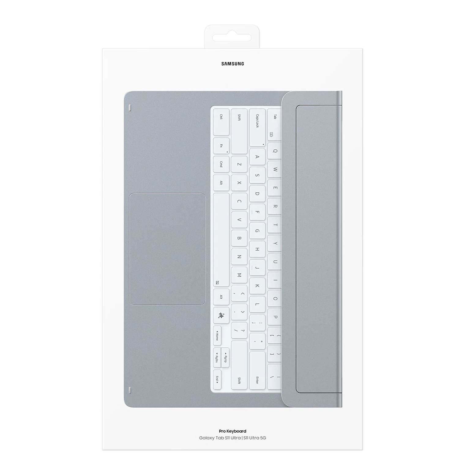 Tastatura Samsung Pro Keyboard pentru Galaxy Tab S11 Ultra, EF-DX935 Silver - imagine 11