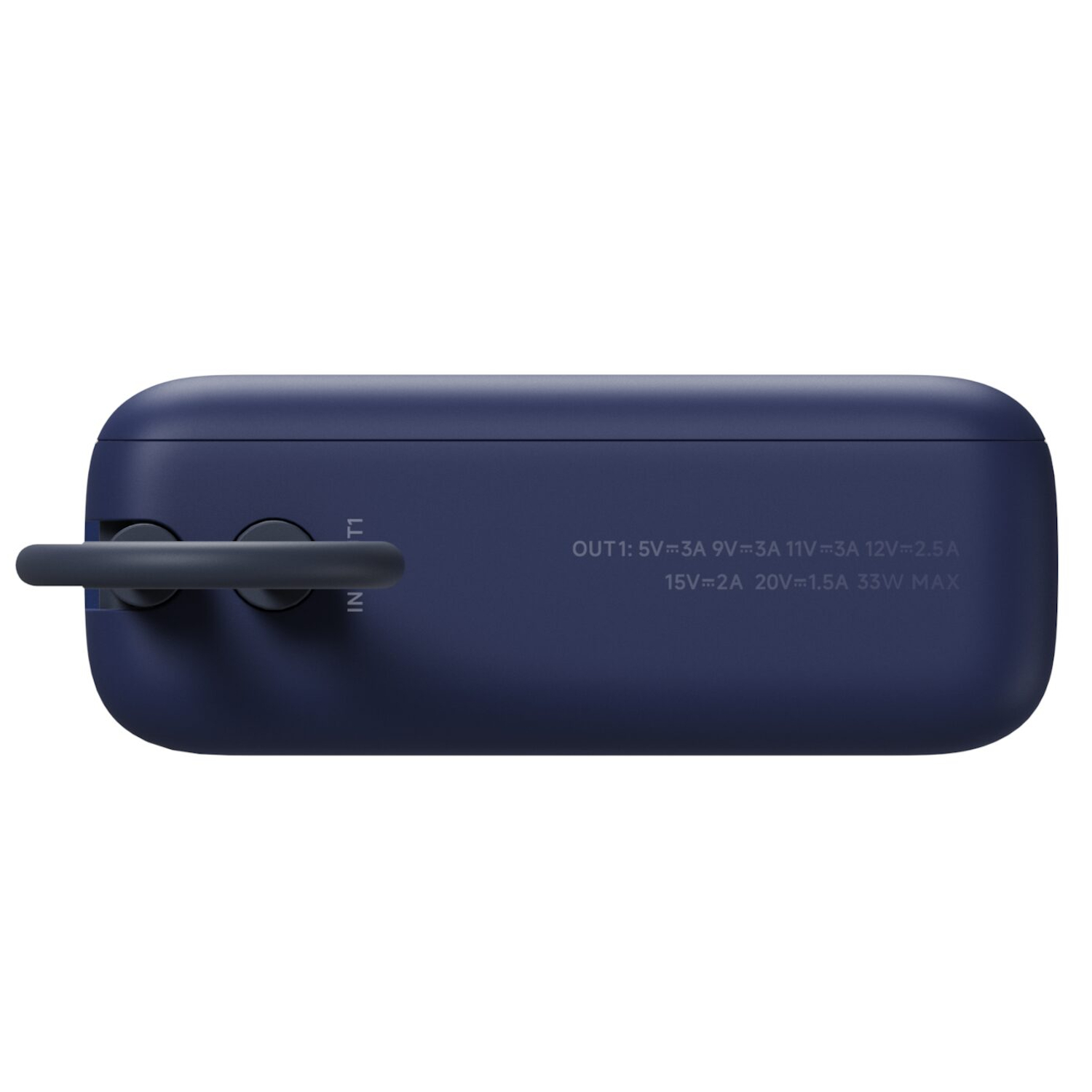 Incarcator portabil universal Xiaomi 33W 10000mAh, cablu integrat USB Type-C, Ice Blue - imagine 5